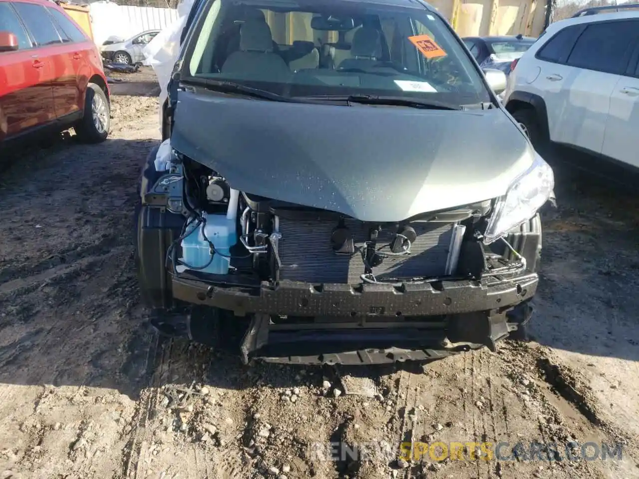 9 Photograph of a damaged car 5TDKZ3DC8LS062199 TOYOTA SIENNA 2020