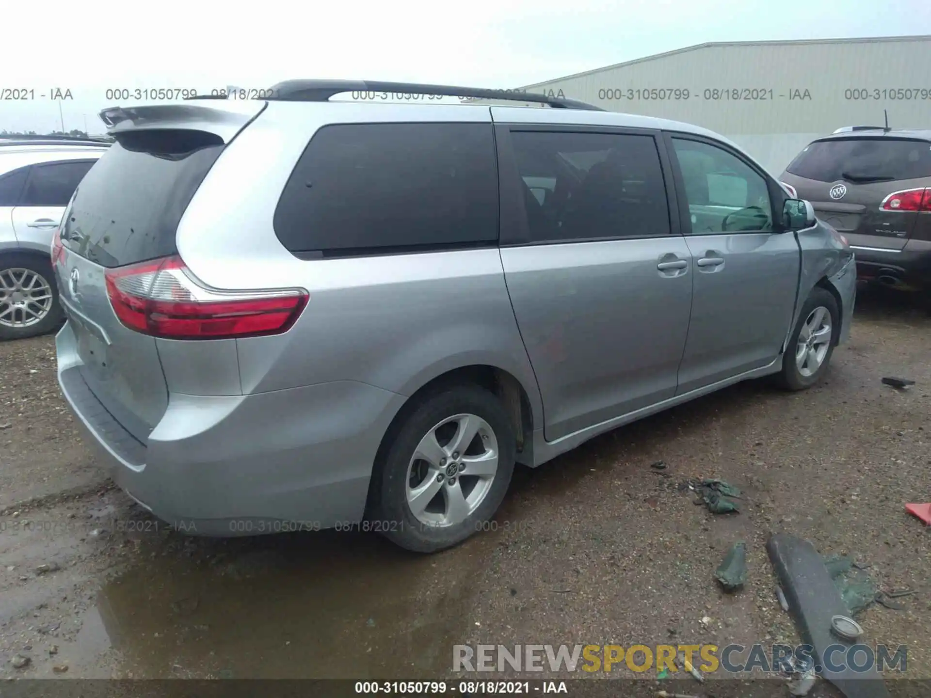 4 Фотография поврежденного автомобиля 5TDKZ3DC8LS063918 TOYOTA SIENNA 2020