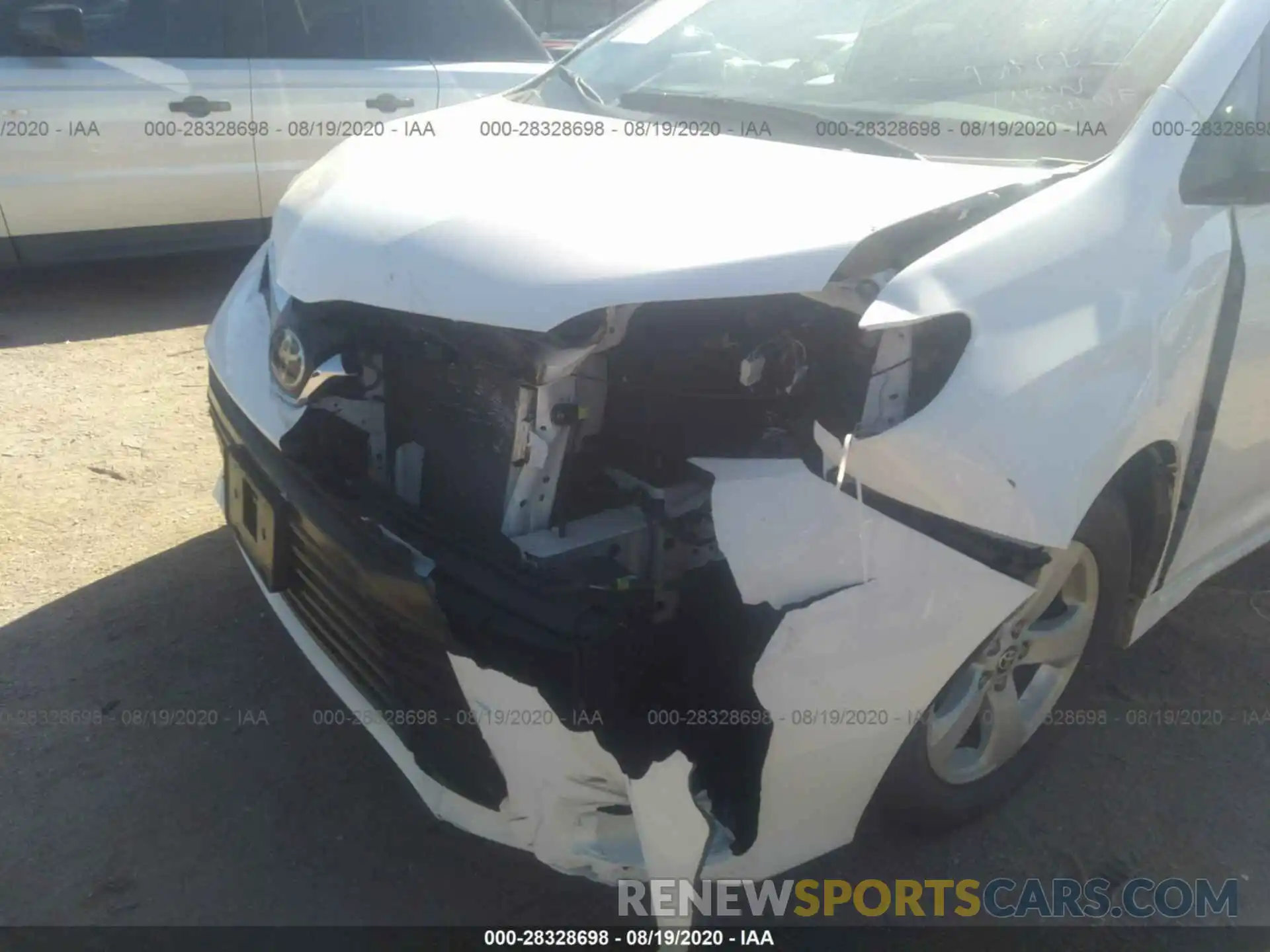 6 Photograph of a damaged car 5TDKZ3DC8LS067466 TOYOTA SIENNA 2020