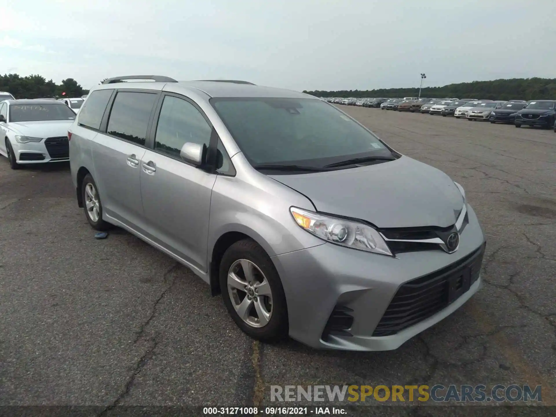 1 Photograph of a damaged car 5TDKZ3DC8LS084929 TOYOTA SIENNA 2020