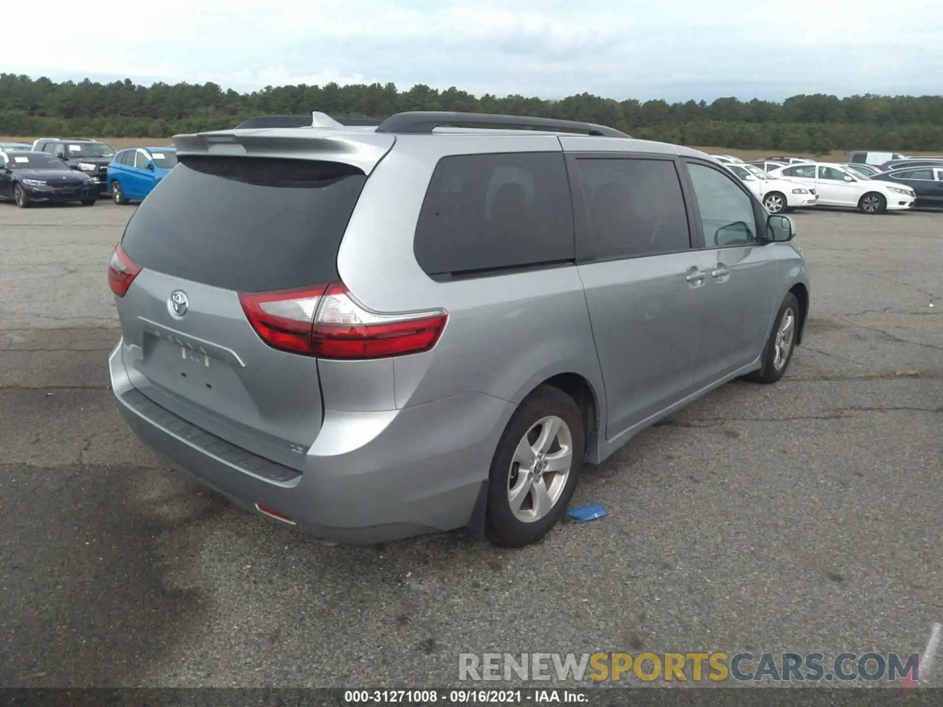 4 Фотография поврежденного автомобиля 5TDKZ3DC8LS084929 TOYOTA SIENNA 2020