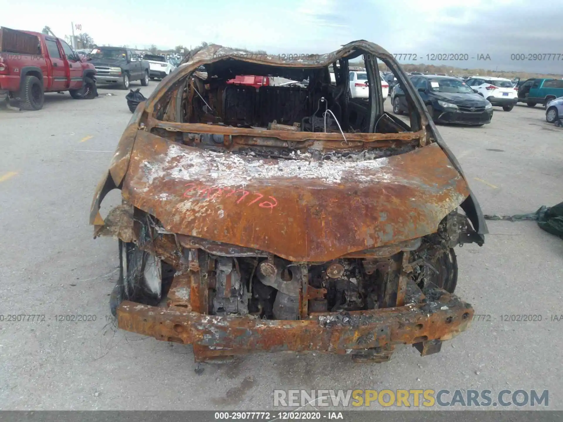 6 Photograph of a damaged car 5TDKZ3DC9LS032211 TOYOTA SIENNA 2020