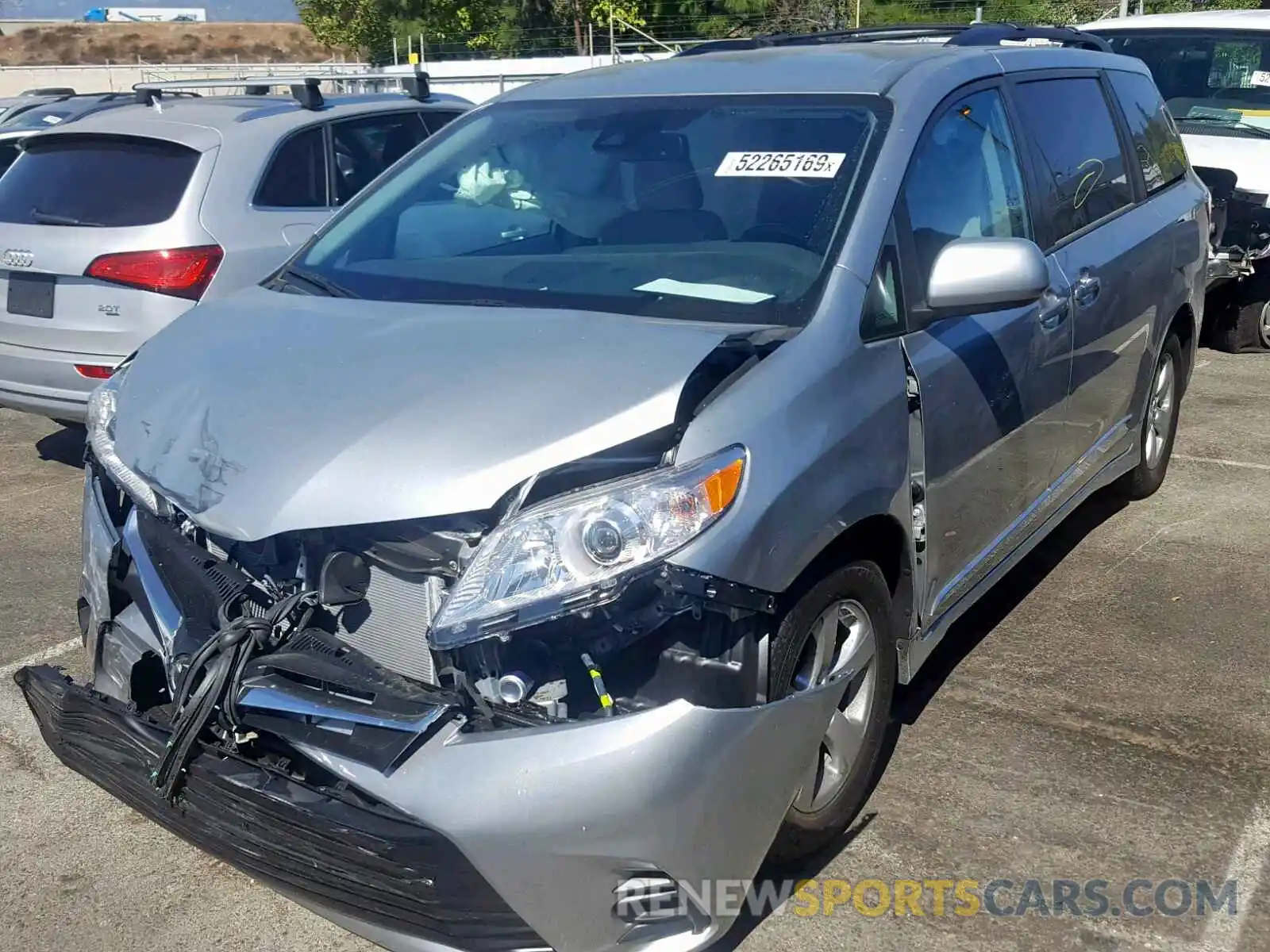 2 Photograph of a damaged car 5TDKZ3DC9LS039708 TOYOTA SIENNA 2020