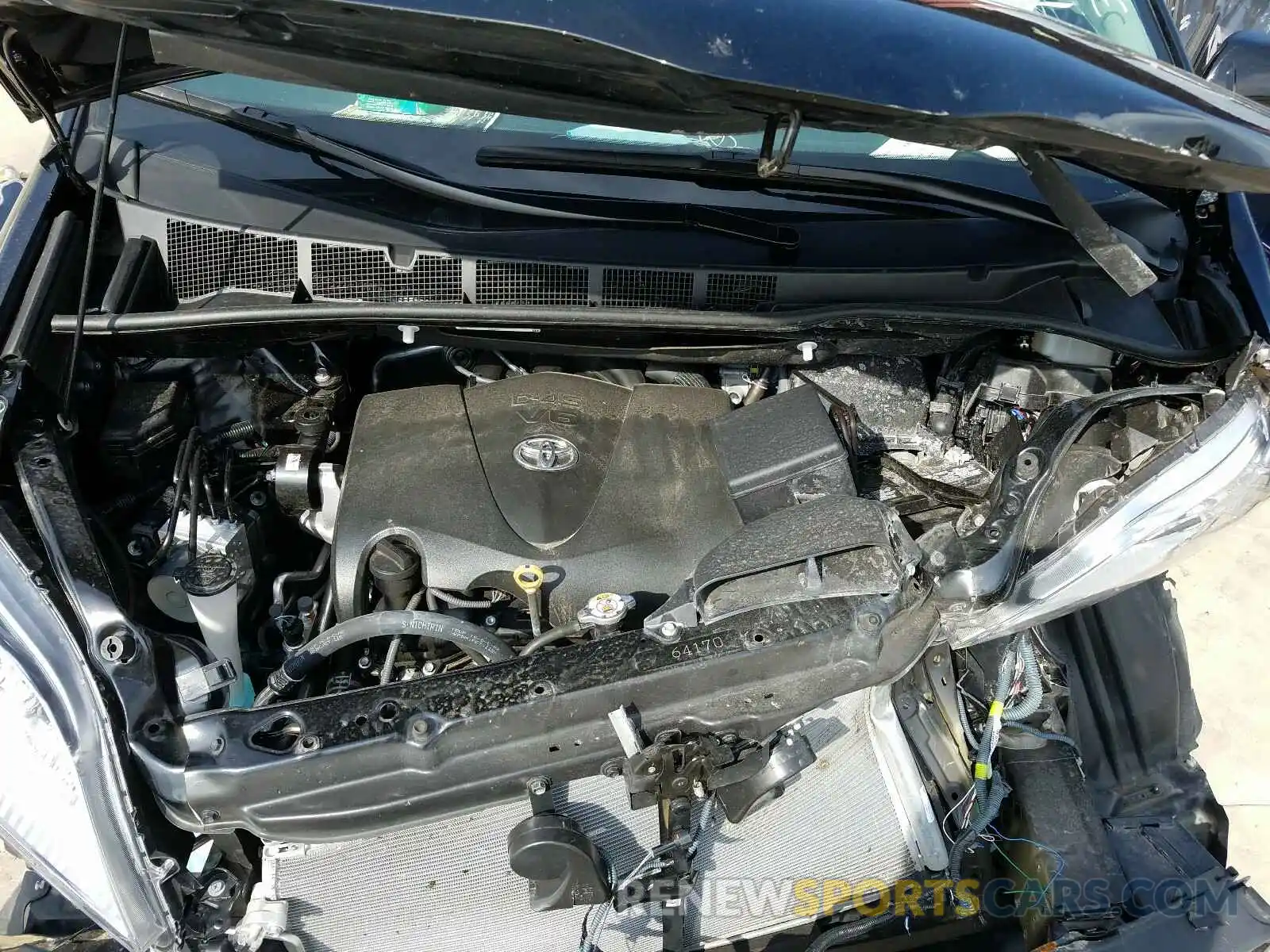 7 Фотография поврежденного автомобиля 5TDKZ3DC9LS053494 TOYOTA SIENNA 2020