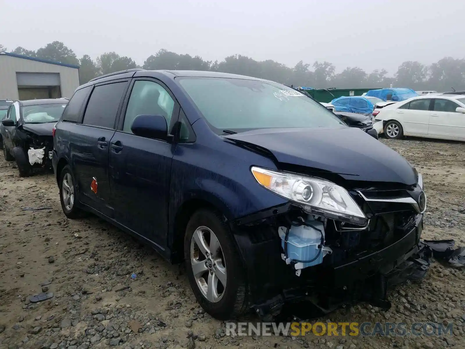 1 Photograph of a damaged car 5TDKZ3DC9LS056895 TOYOTA SIENNA 2020