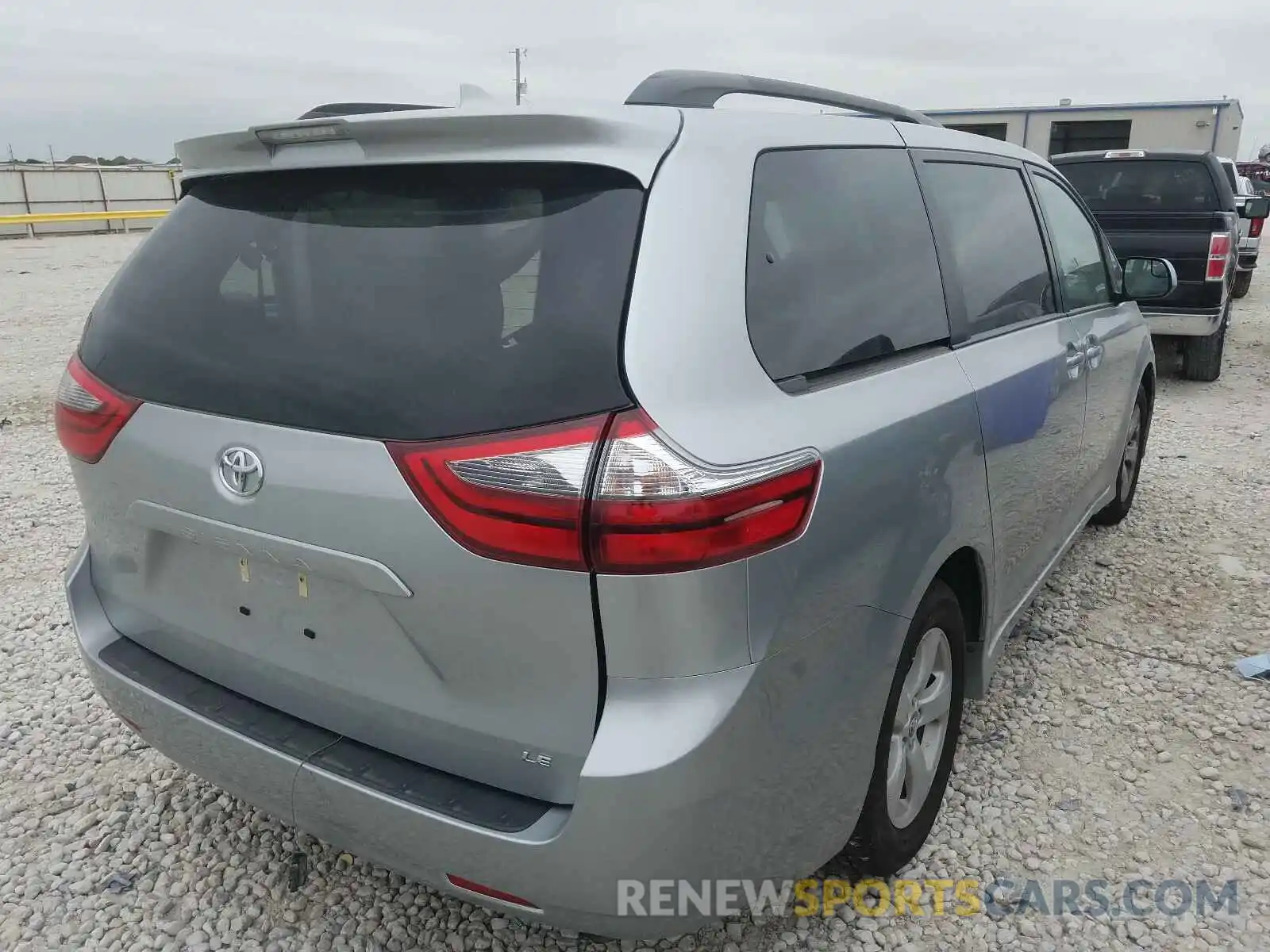 4 Фотография поврежденного автомобиля 5TDKZ3DCXLS023291 TOYOTA SIENNA 2020