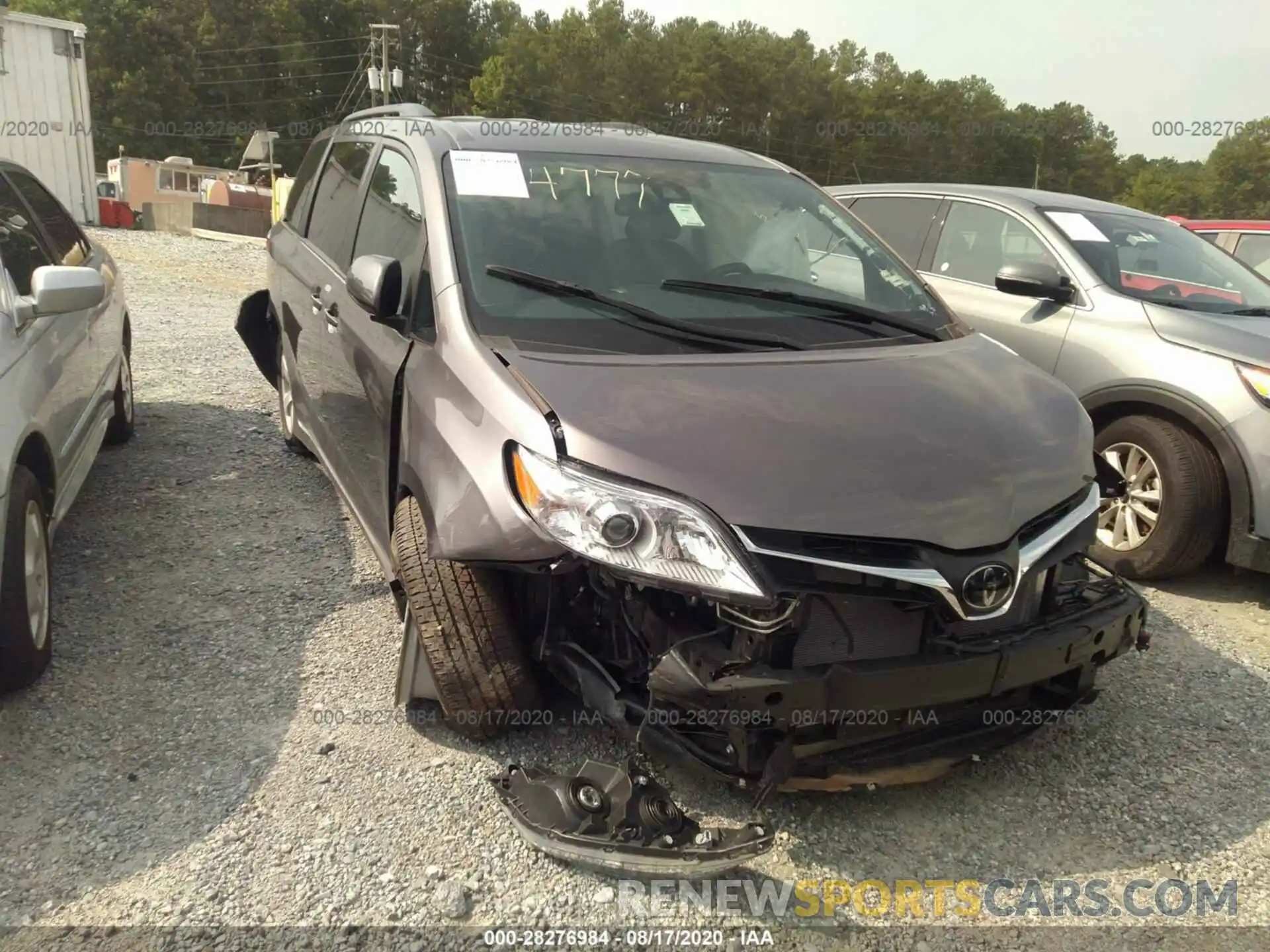 6 Photograph of a damaged car 5TDKZ3DCXLS064777 TOYOTA SIENNA 2020