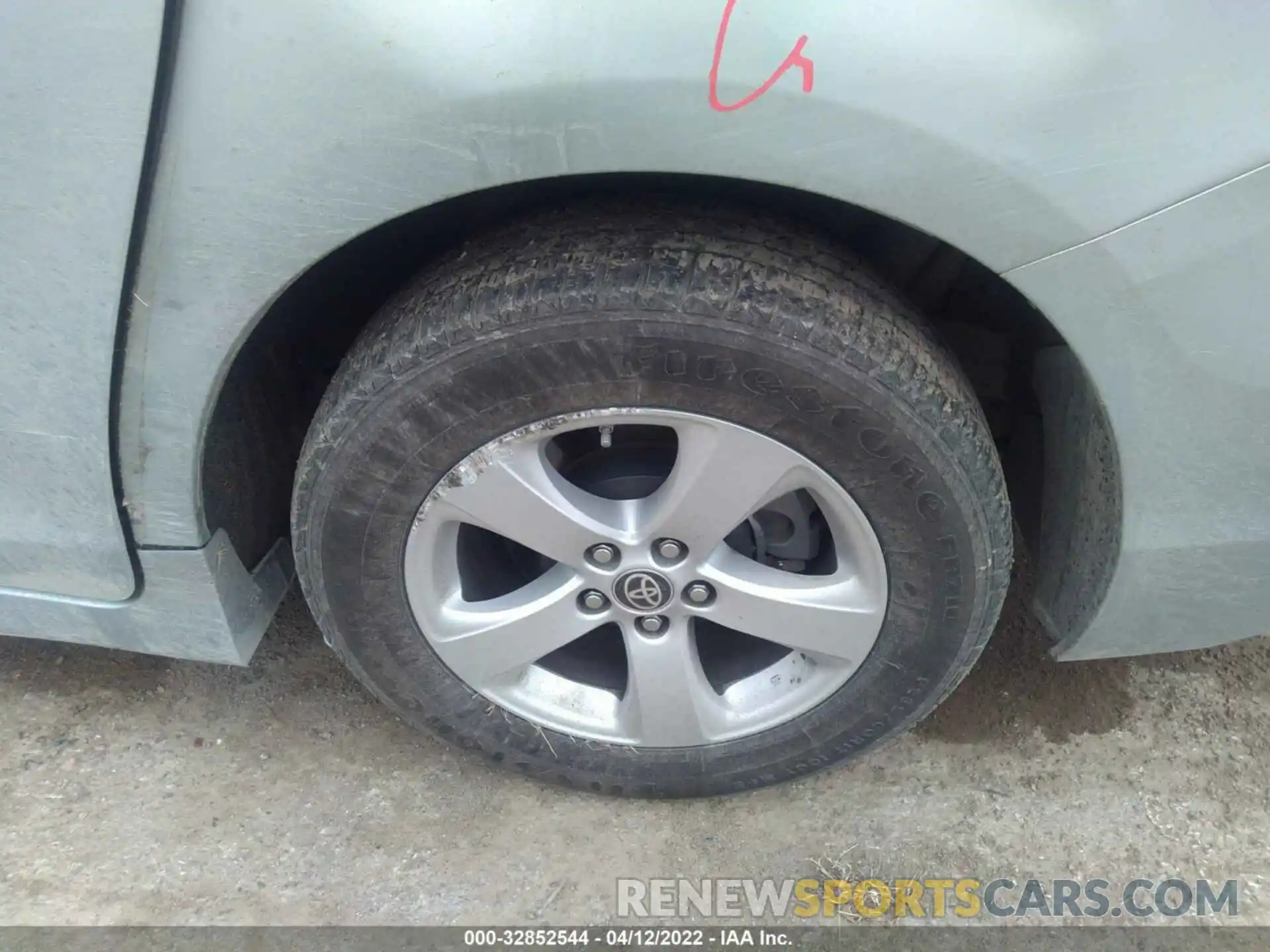 13 Фотография поврежденного автомобиля 5TDKZ3DCXLS081417 TOYOTA SIENNA 2020