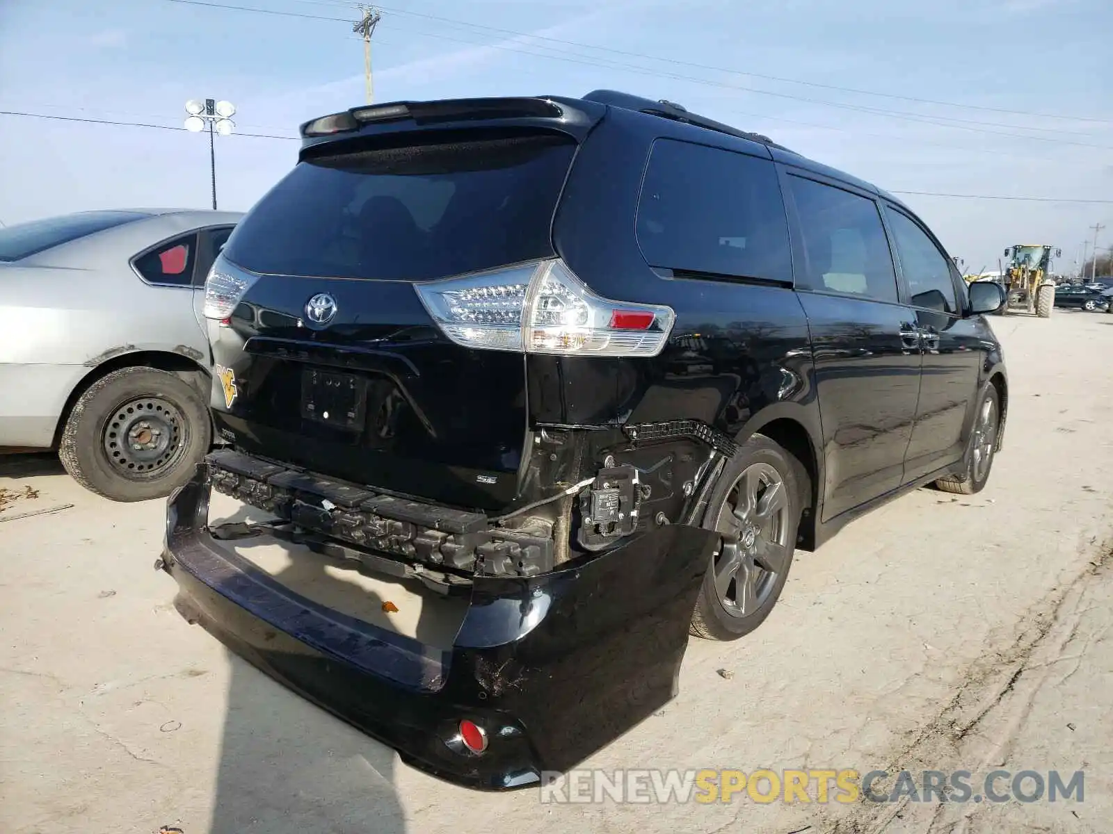 4 Фотография поврежденного автомобиля 5TDXZ3DC0LS027047 TOYOTA SIENNA 2020