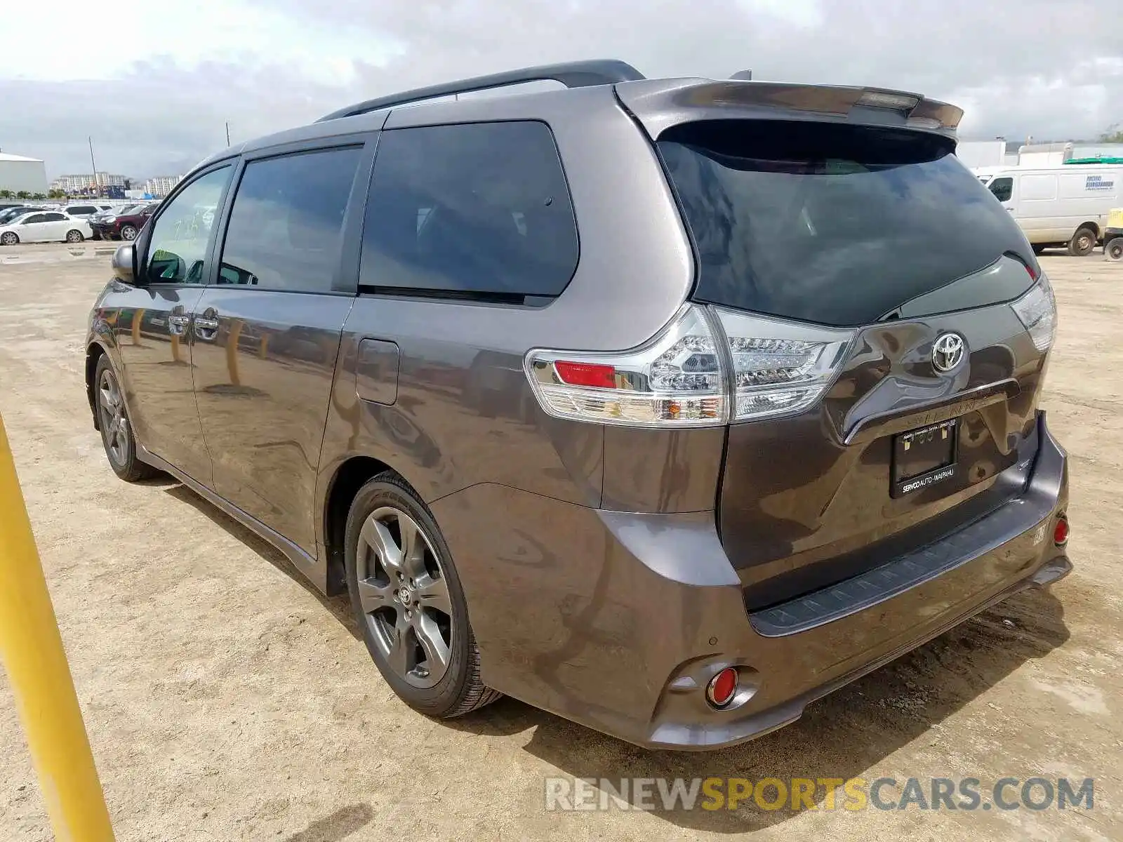 3 Фотография поврежденного автомобиля 5TDXZ3DC1LS023668 TOYOTA SIENNA 2020