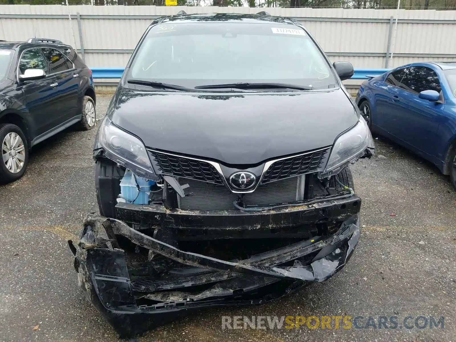 9 Фотография поврежденного автомобиля 5TDXZ3DC2LS034405 TOYOTA SIENNA 2020