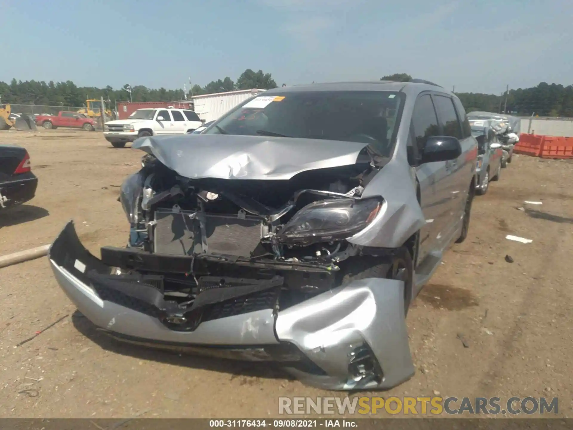 6 Photograph of a damaged car 5TDXZ3DC6LS049568 TOYOTA SIENNA 2020