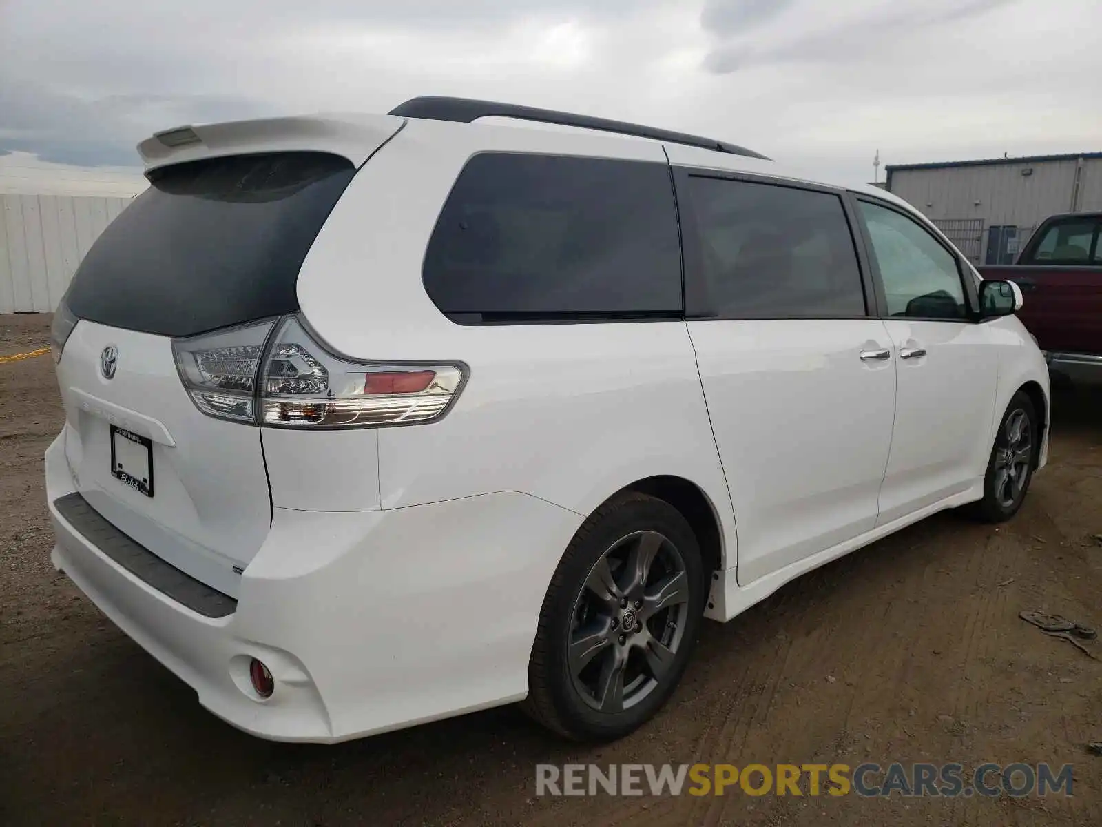 4 Фотография поврежденного автомобиля 5TDXZ3DC7LS079470 TOYOTA SIENNA 2020