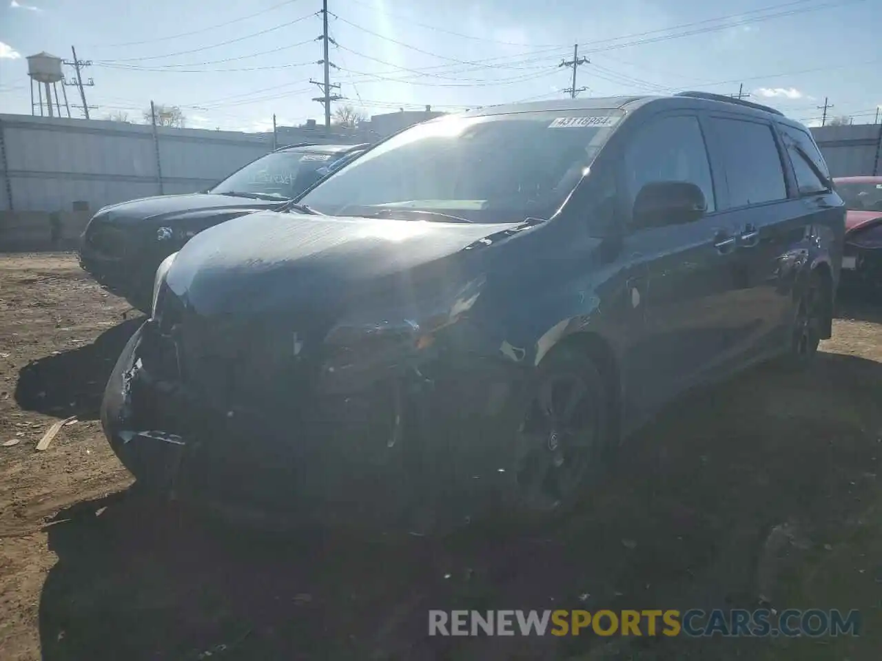 1 Photograph of a damaged car 5TDXZ3DC9LS023191 TOYOTA SIENNA 2020