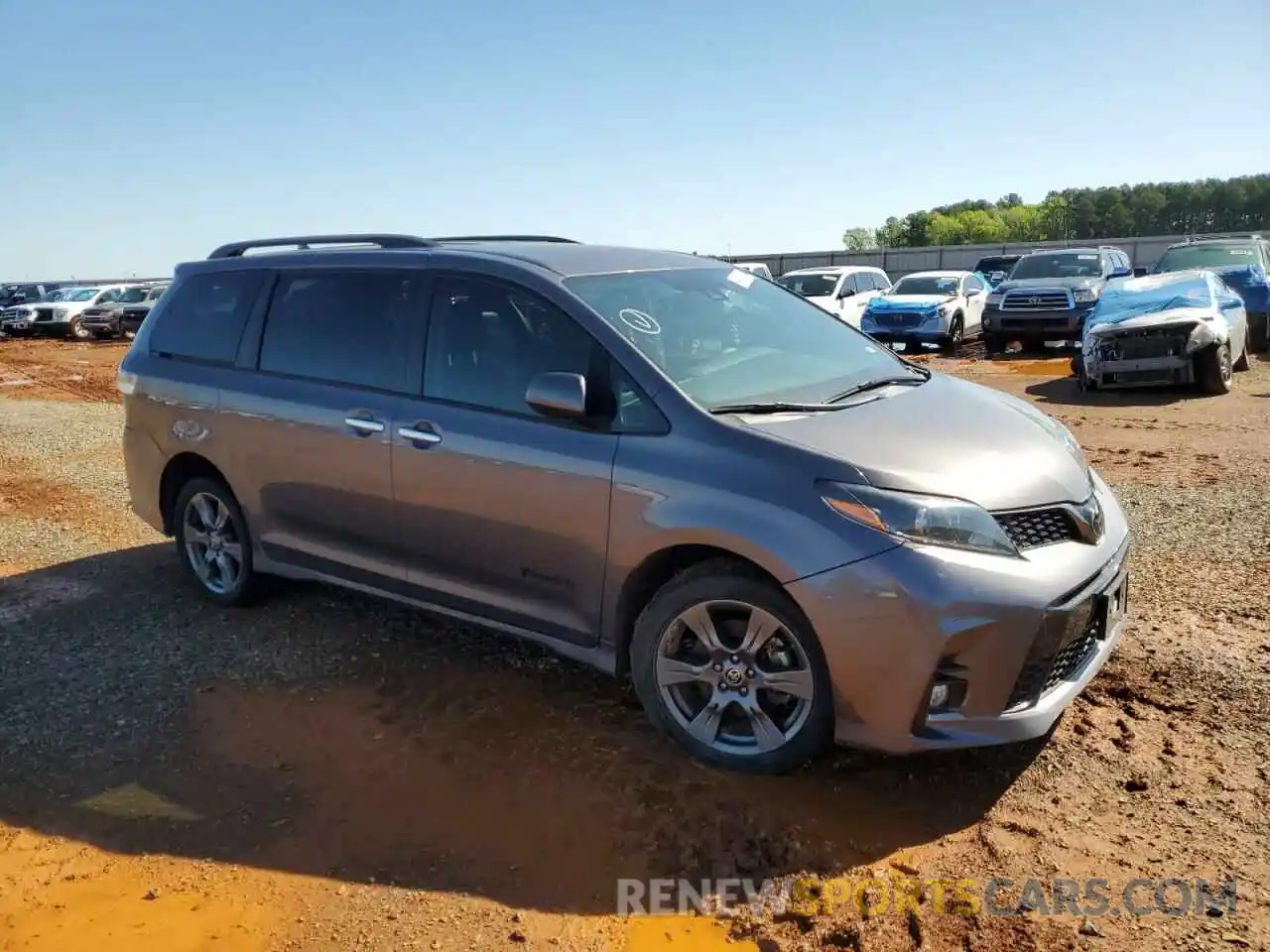 1 Photograph of a damaged car 5TDXZ3DC9LS082094 TOYOTA SIENNA 2020