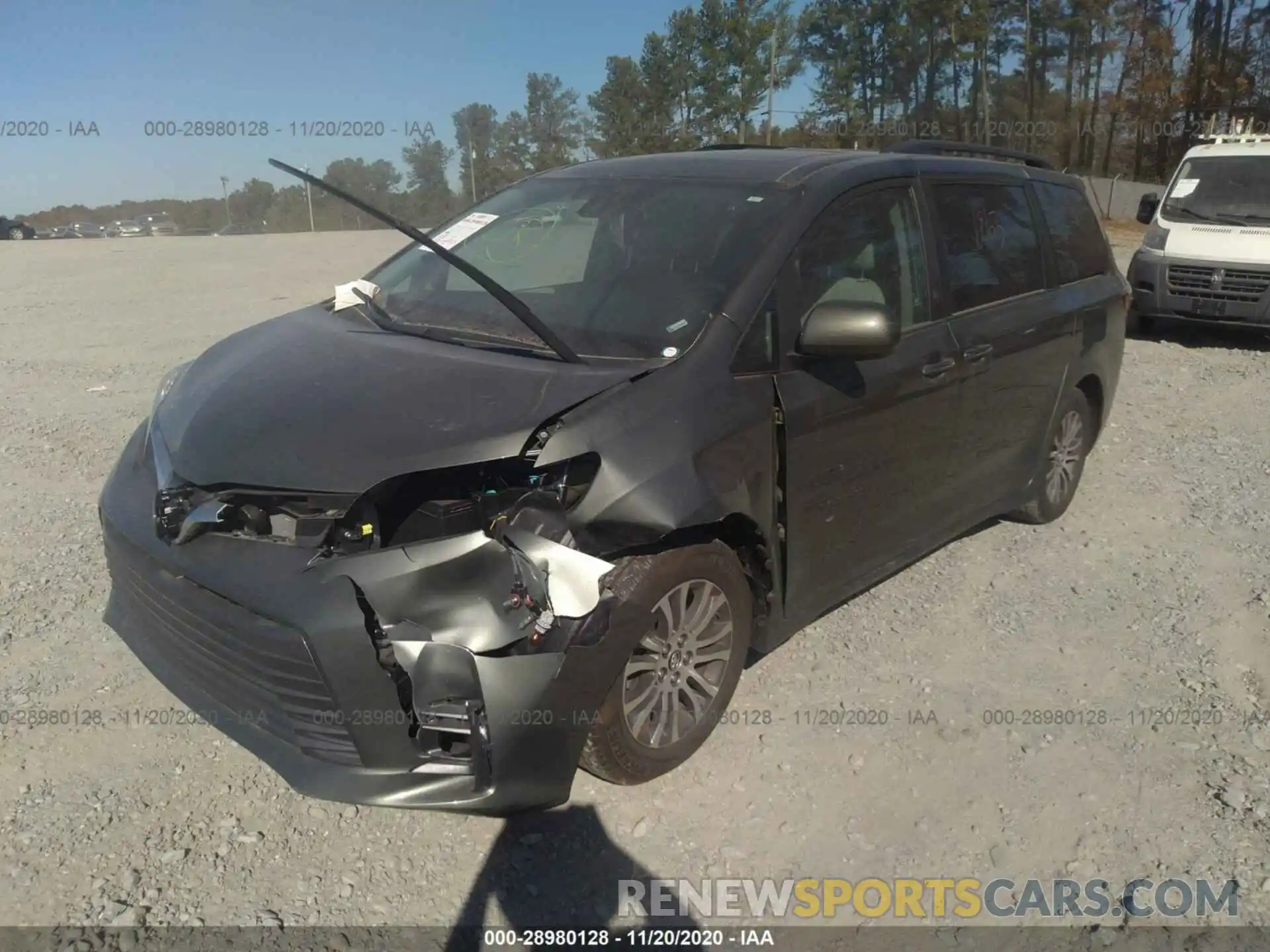 6 Фотография поврежденного автомобиля 5TDYZ3DC0LS041454 TOYOTA SIENNA 2020