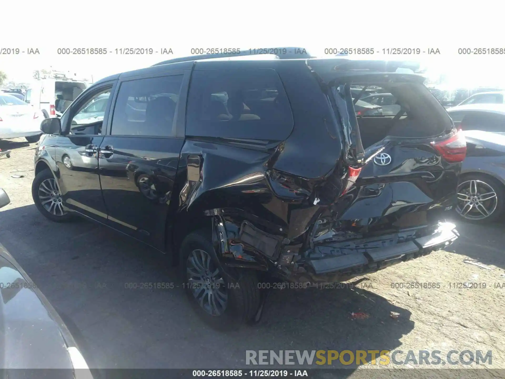 3 Photograph of a damaged car 5TDYZ3DC0LS045813 TOYOTA SIENNA 2020