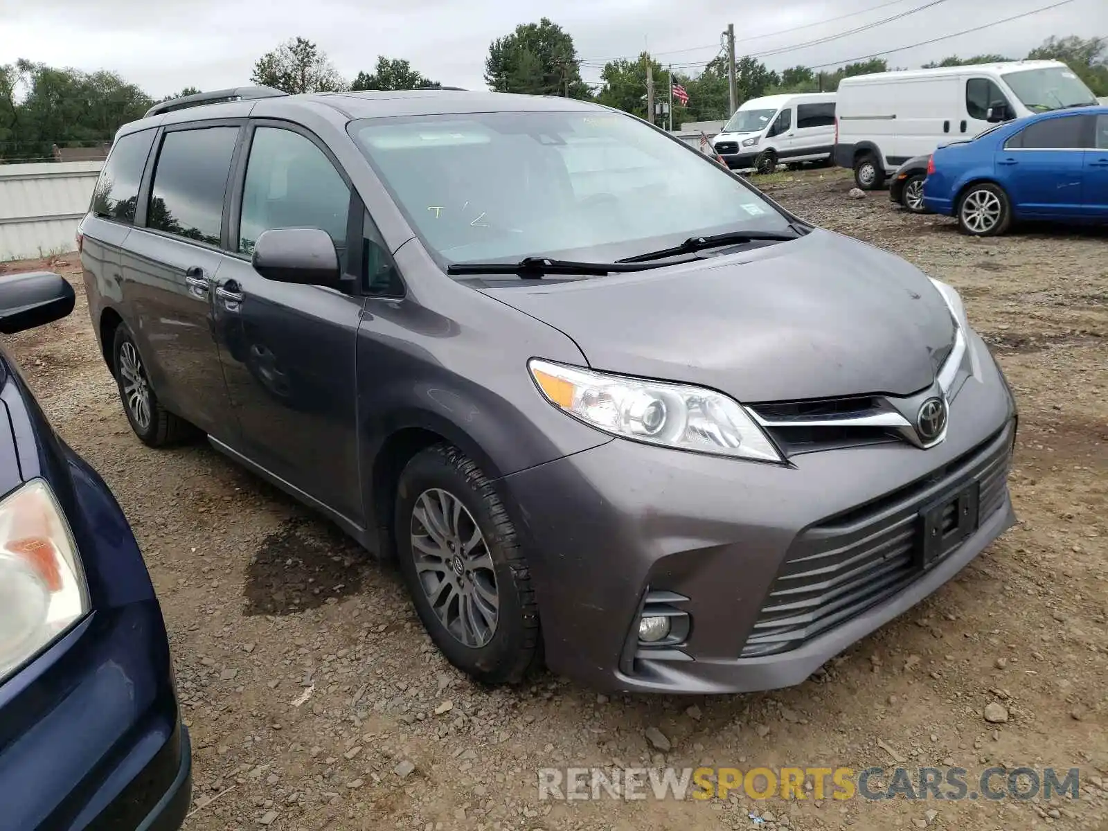 1 Фотография поврежденного автомобиля 5TDYZ3DC0LS049151 TOYOTA SIENNA 2020