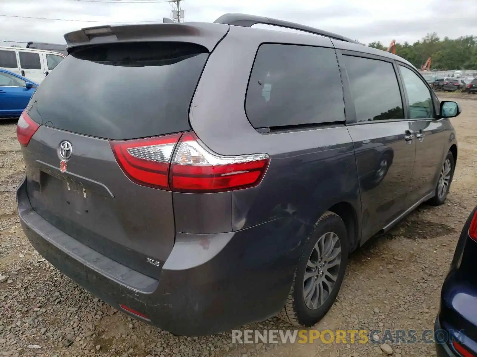 4 Фотография поврежденного автомобиля 5TDYZ3DC0LS049151 TOYOTA SIENNA 2020