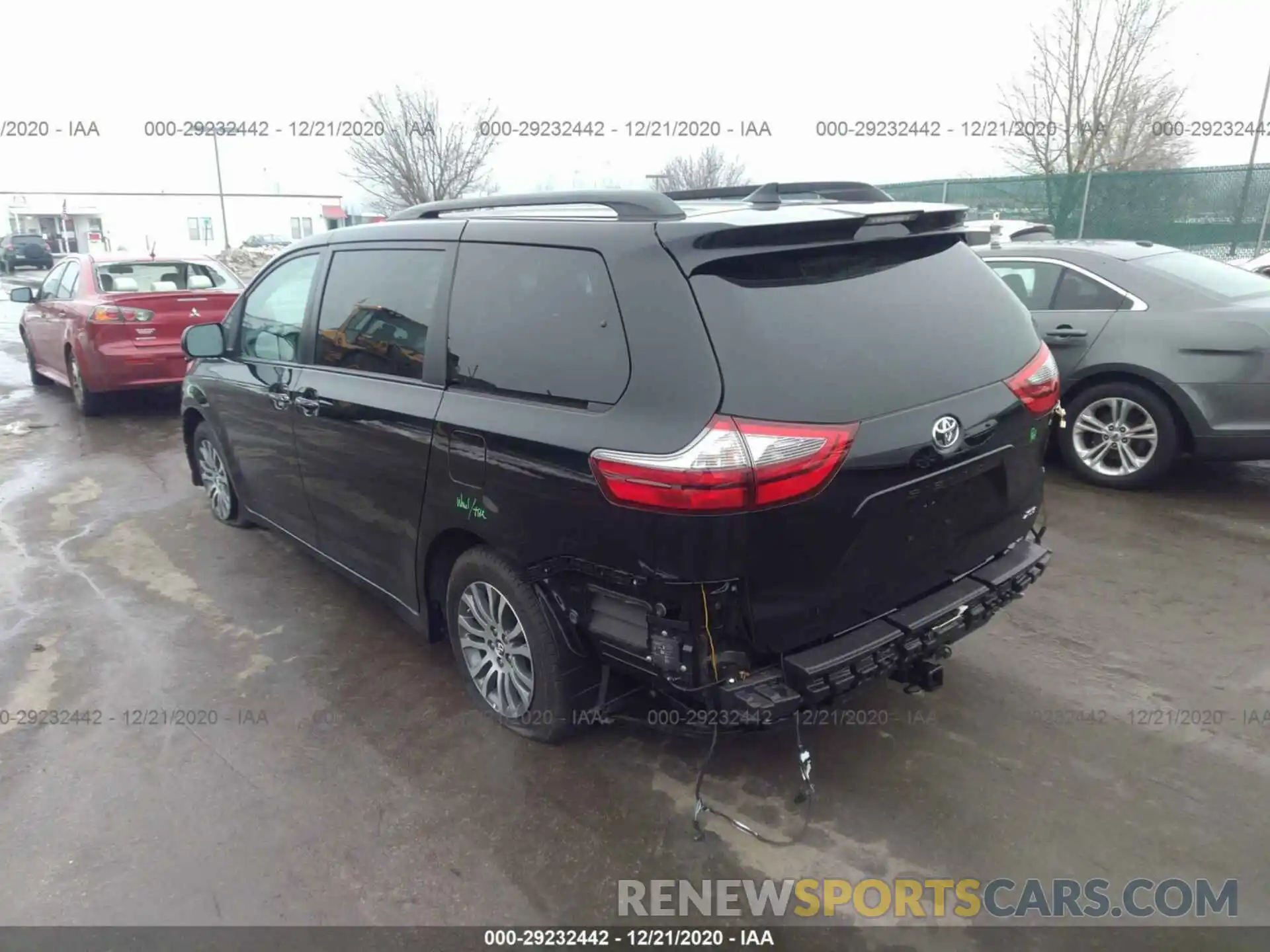 3 Фотография поврежденного автомобиля 5TDYZ3DC0LS054043 TOYOTA SIENNA 2020