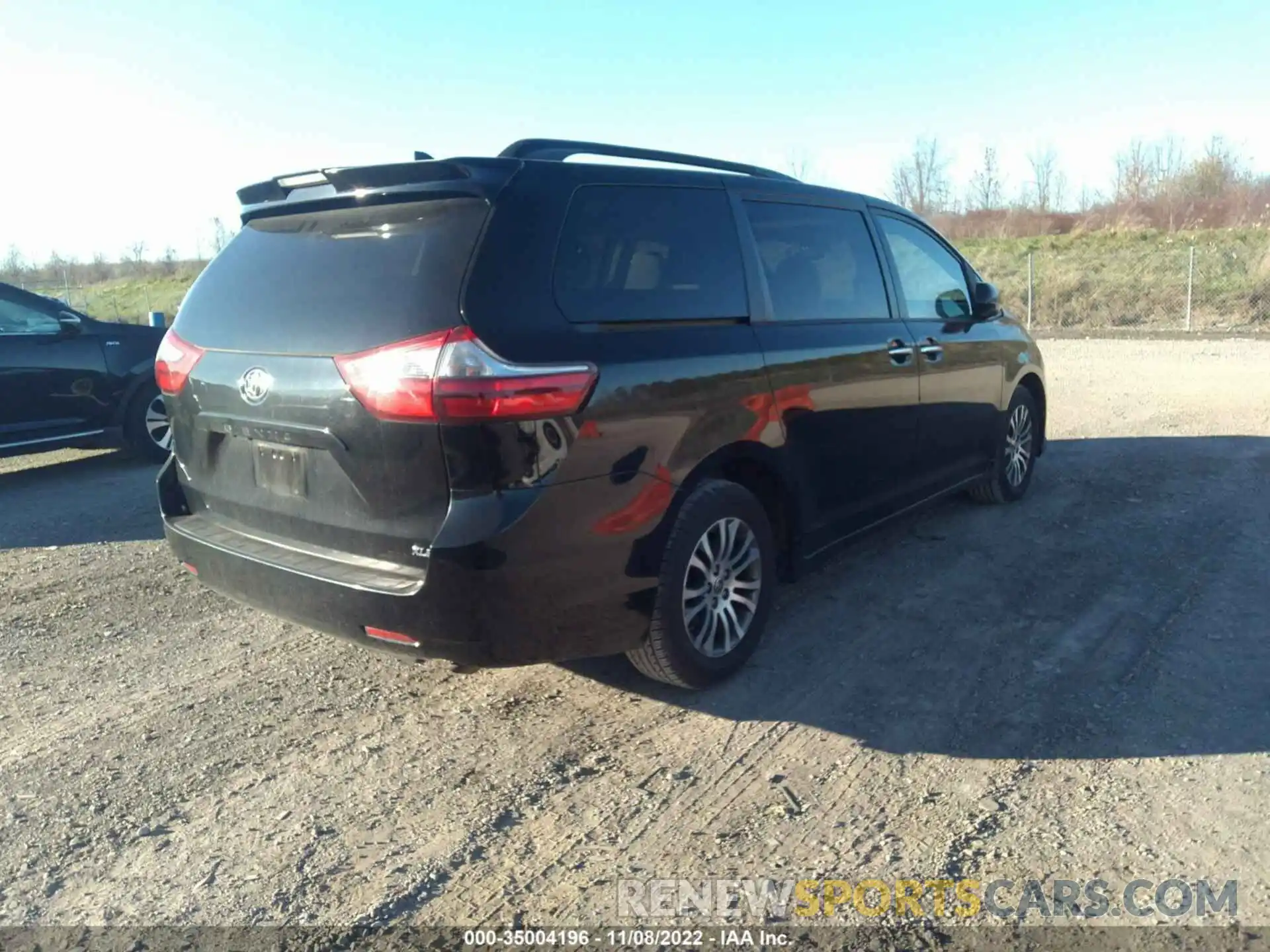 4 Фотография поврежденного автомобиля 5TDYZ3DC0LS064314 TOYOTA SIENNA 2020