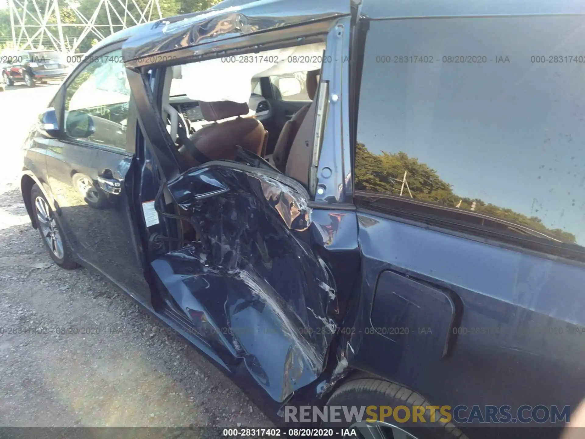 6 Photograph of a damaged car 5TDYZ3DC0LS068248 TOYOTA SIENNA 2020