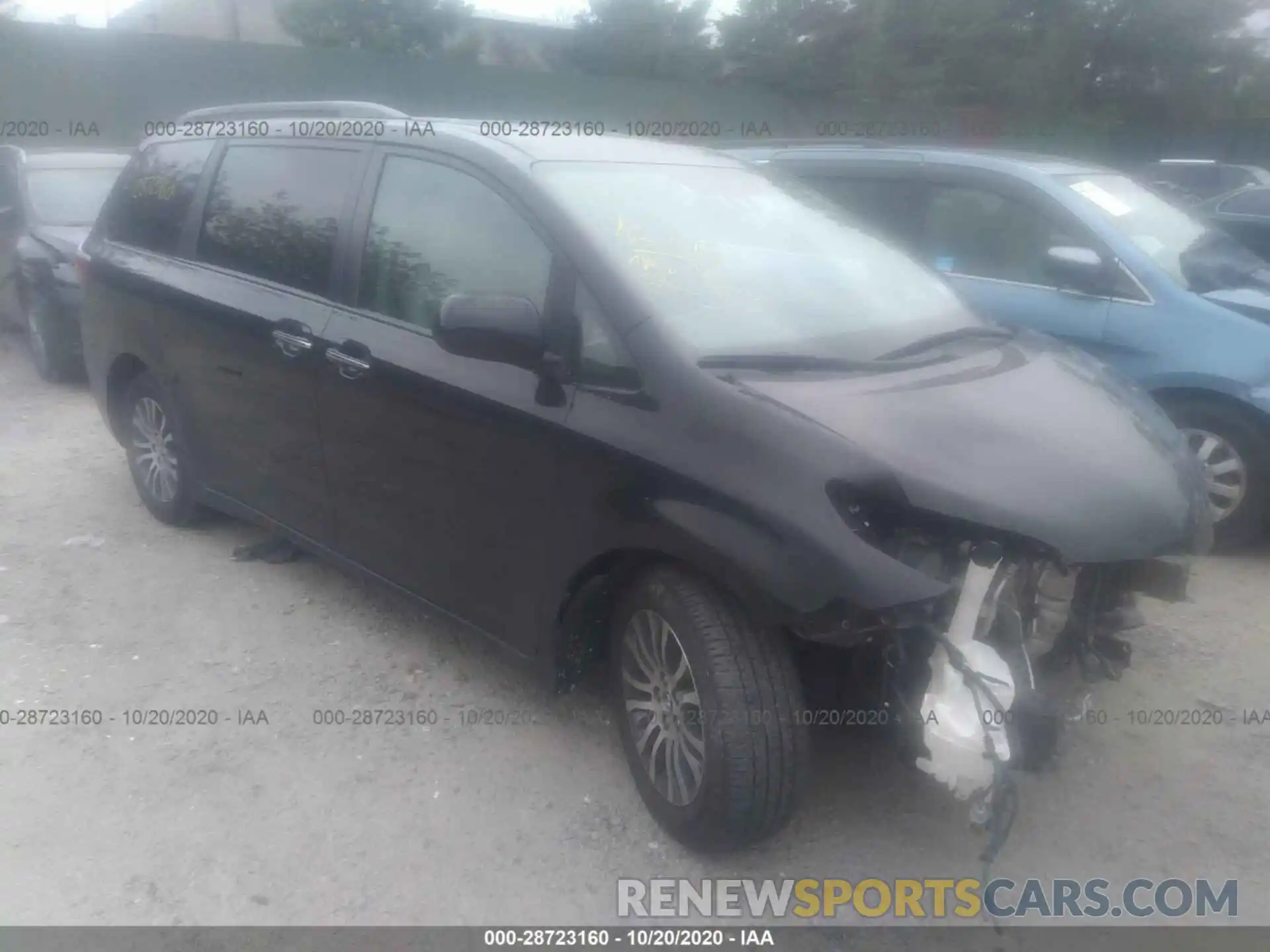 1 Photograph of a damaged car 5TDYZ3DC1LS029488 TOYOTA SIENNA 2020