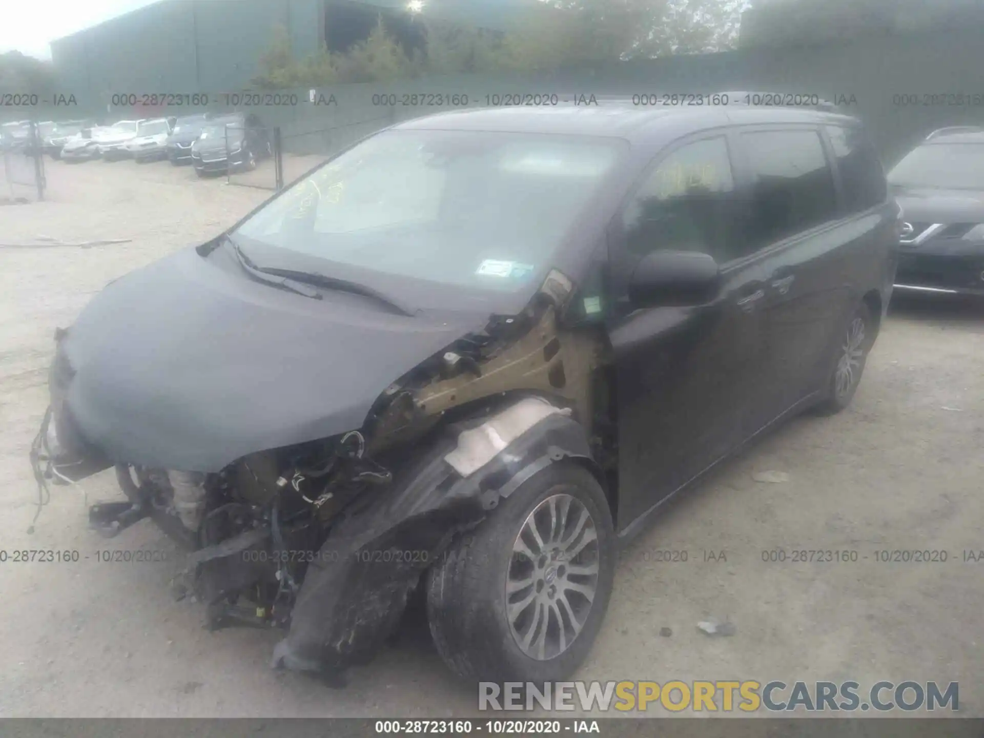 2 Photograph of a damaged car 5TDYZ3DC1LS029488 TOYOTA SIENNA 2020