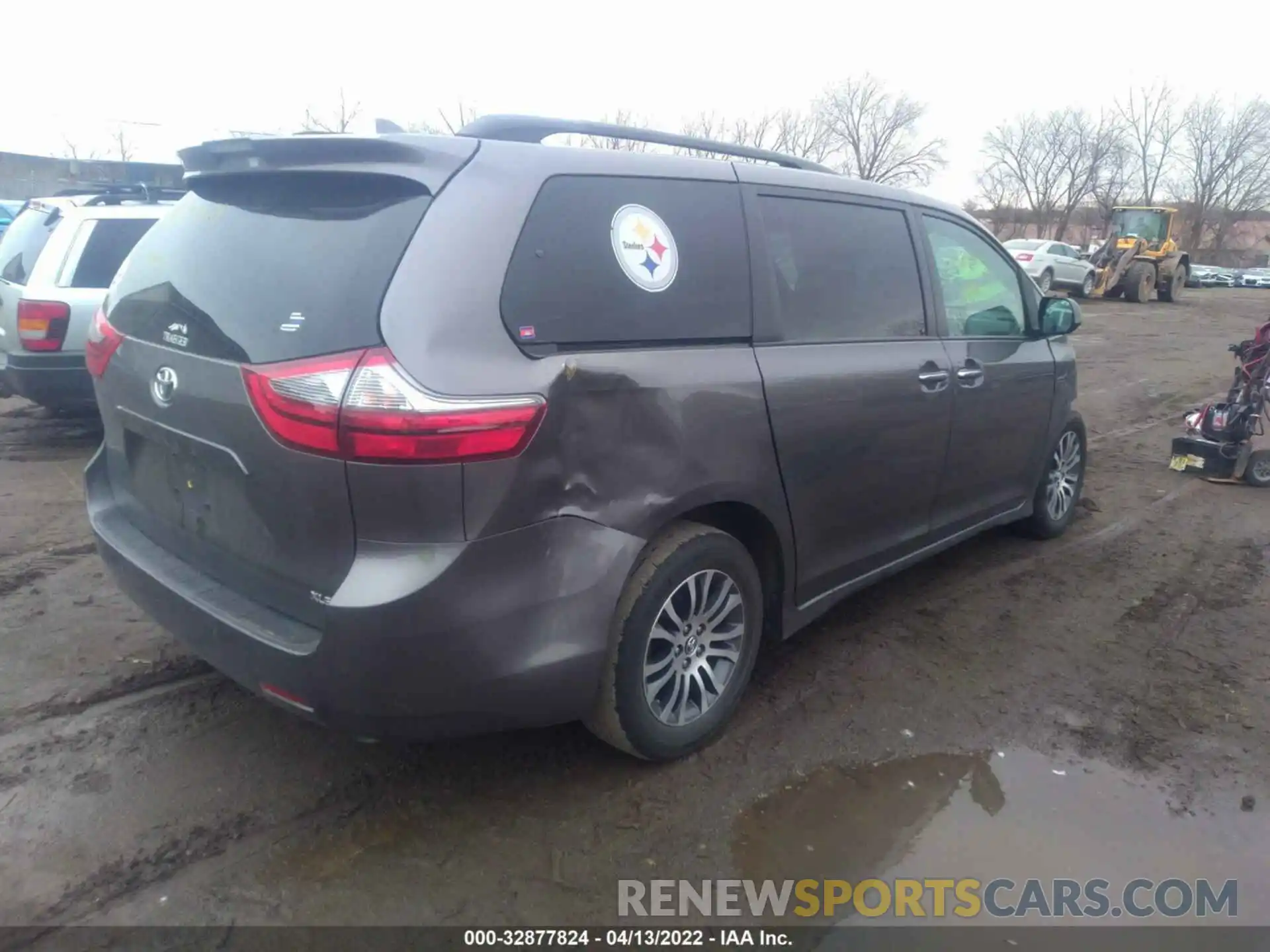 4 Фотография поврежденного автомобиля 5TDYZ3DC1LS032049 TOYOTA SIENNA 2020