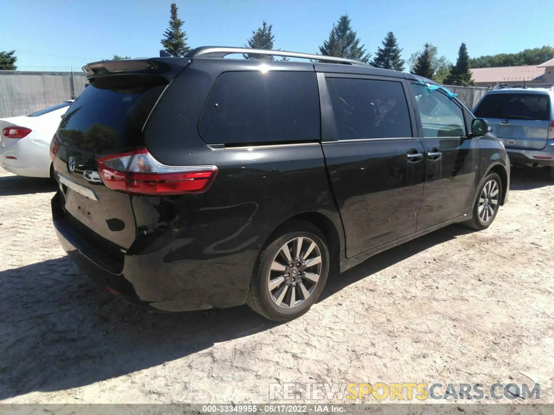 4 Фотография поврежденного автомобиля 5TDYZ3DC1LS046842 TOYOTA SIENNA 2020