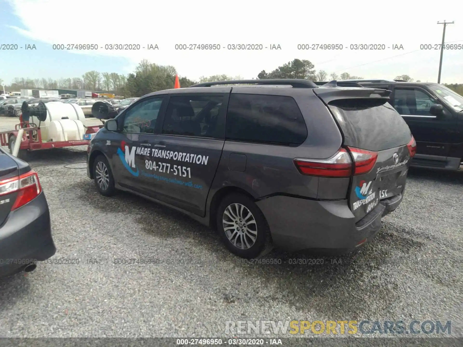 3 Photograph of a damaged car 5TDYZ3DC1LS047859 TOYOTA SIENNA 2020