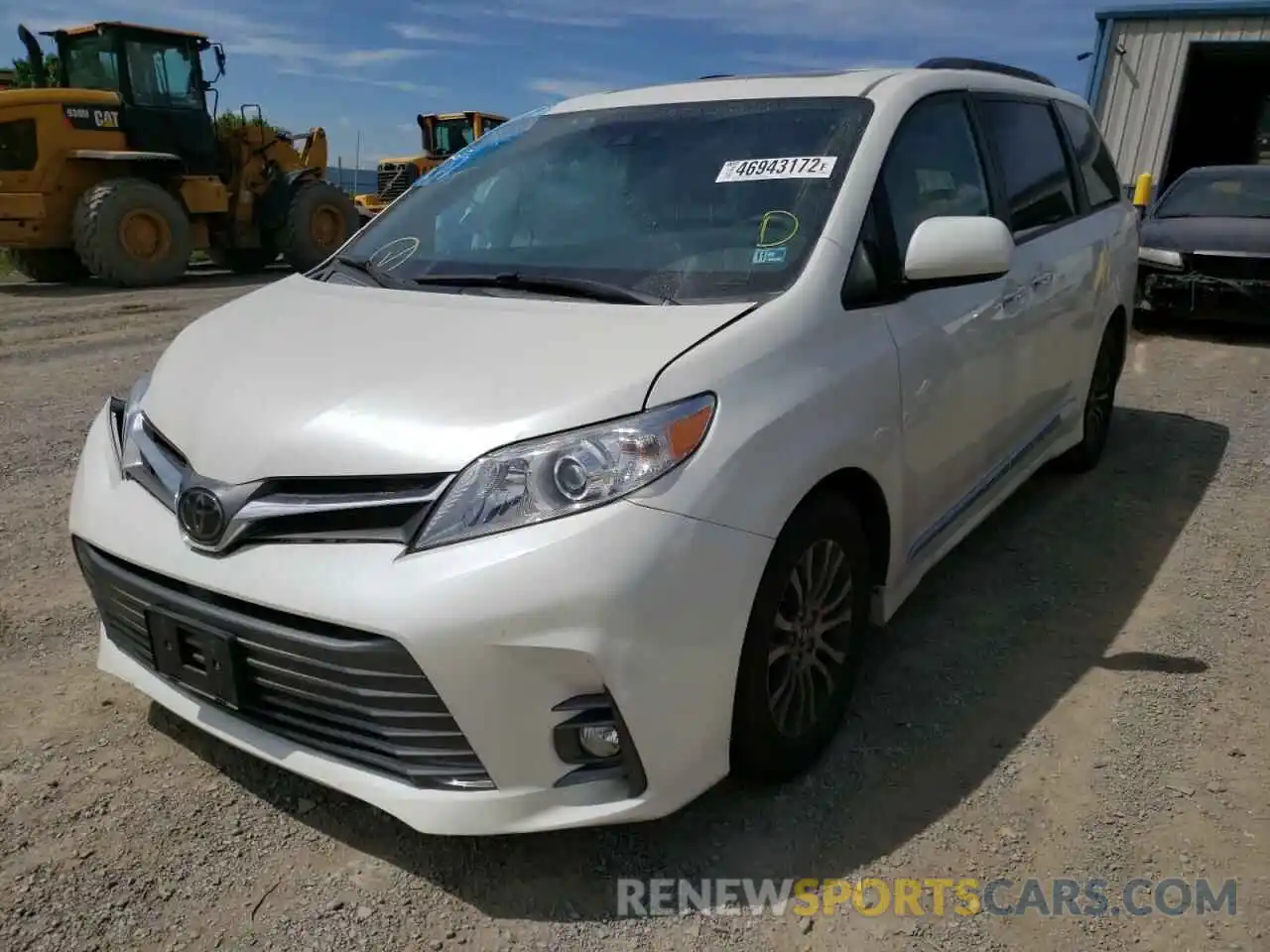 2 Photograph of a damaged car 5TDYZ3DC1LS055895 TOYOTA SIENNA 2020