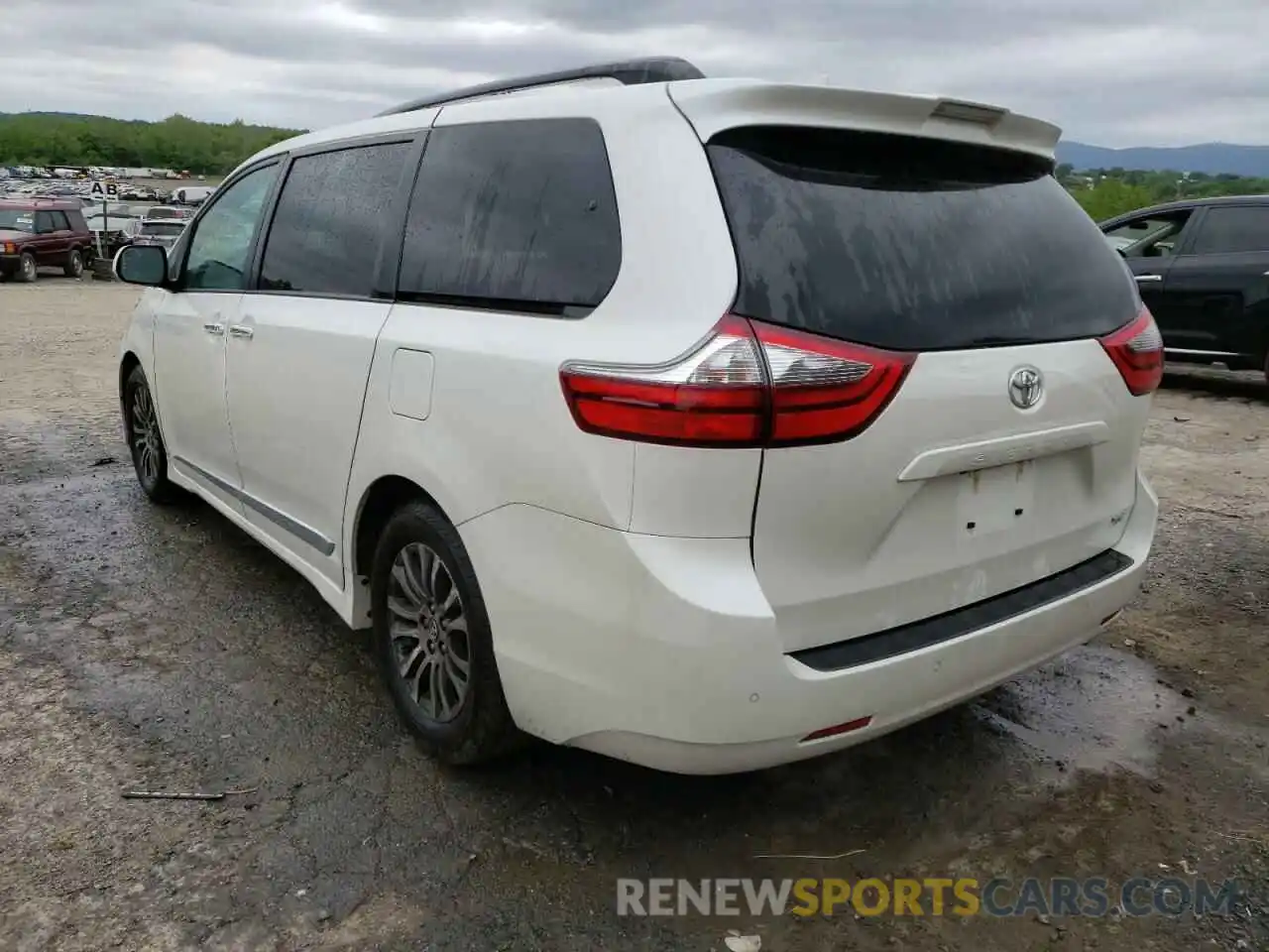 3 Фотография поврежденного автомобиля 5TDYZ3DC1LS055895 TOYOTA SIENNA 2020