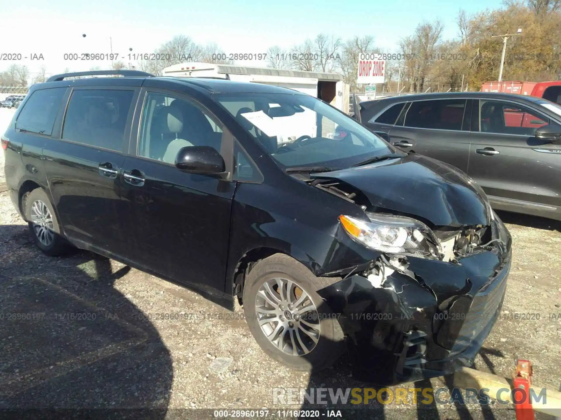 1 Photograph of a damaged car 5TDYZ3DC1LS066783 TOYOTA SIENNA 2020