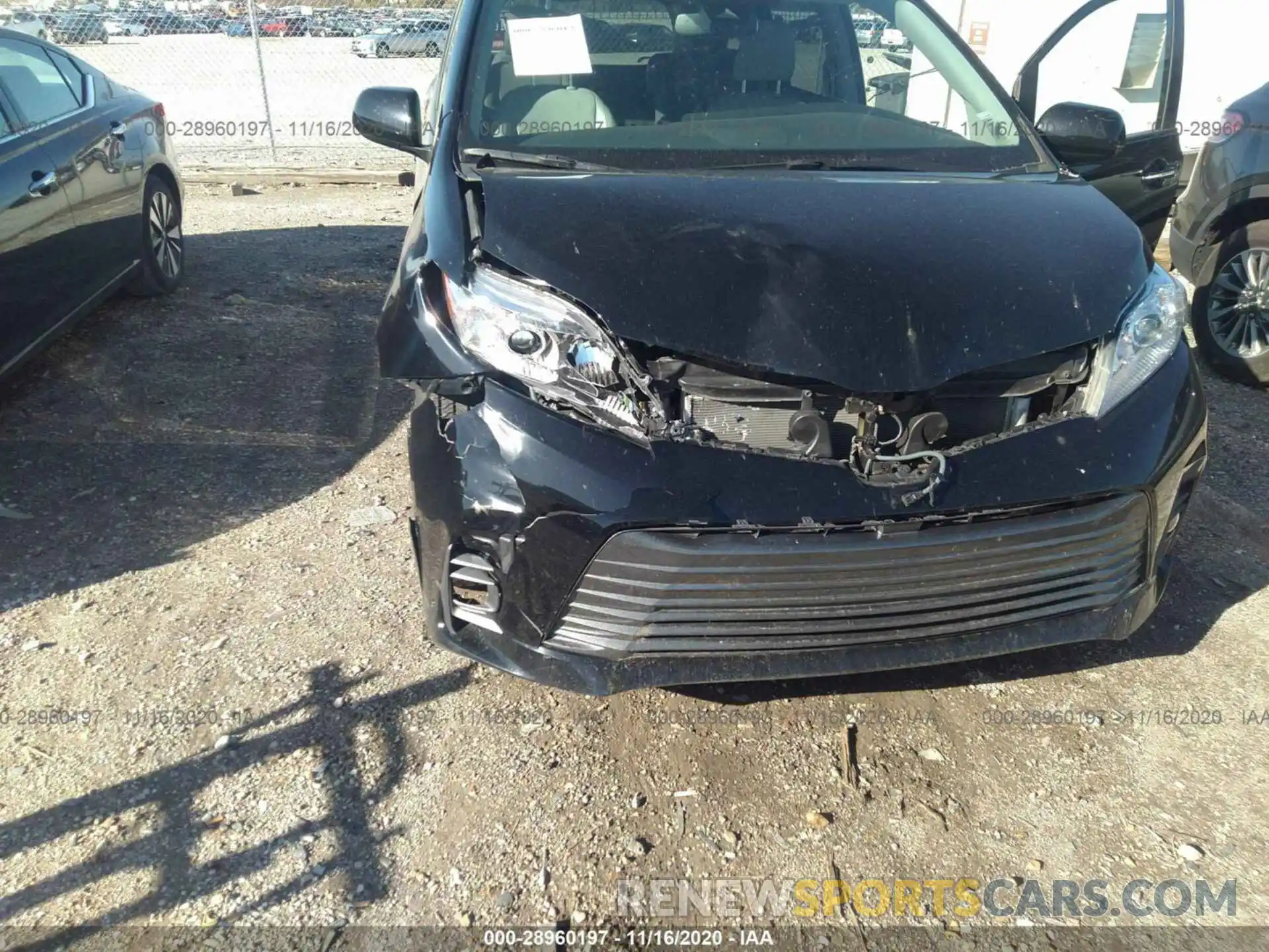 6 Фотография поврежденного автомобиля 5TDYZ3DC1LS066783 TOYOTA SIENNA 2020