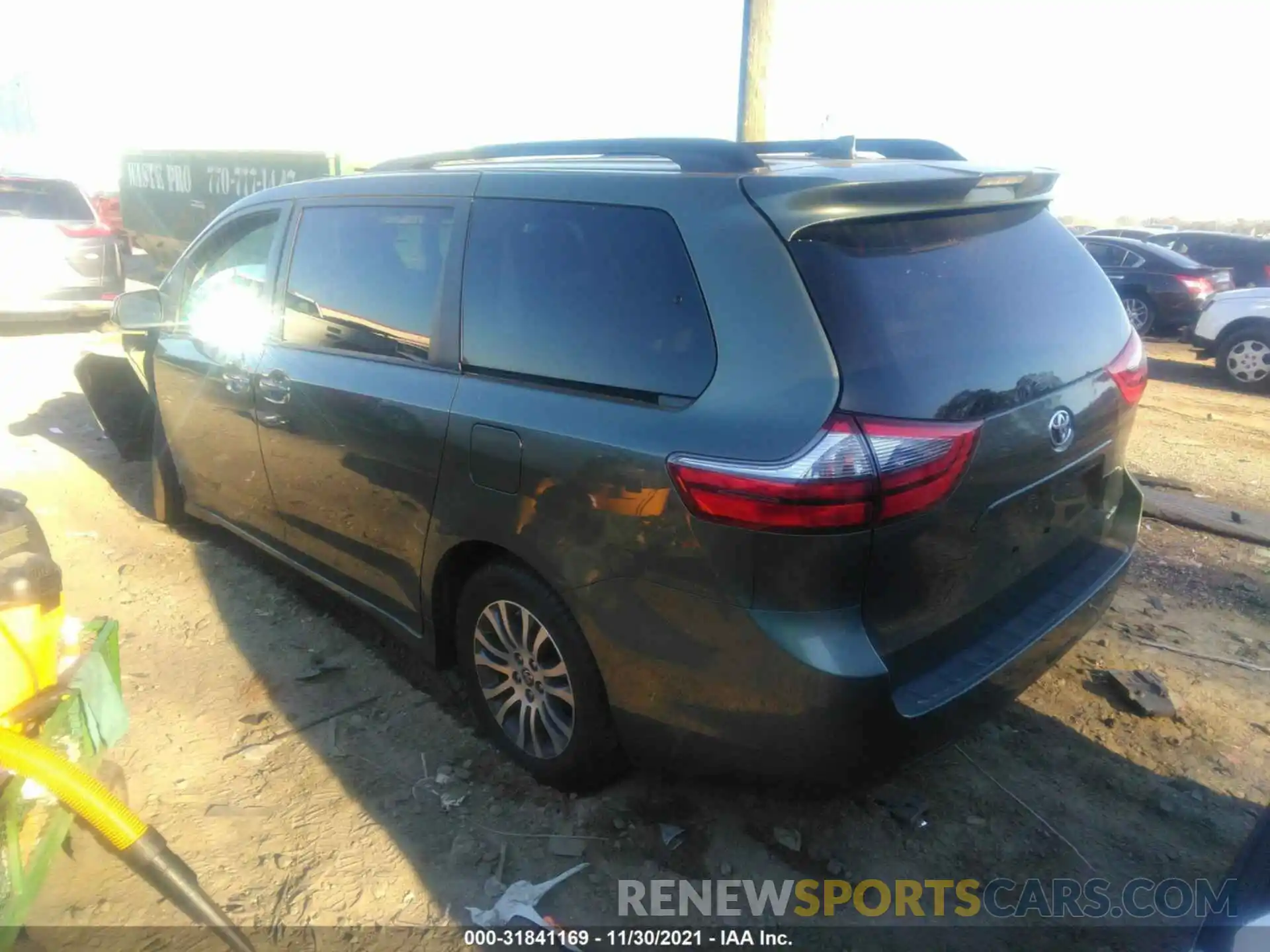 3 Фотография поврежденного автомобиля 5TDYZ3DC1LS081896 TOYOTA SIENNA 2020