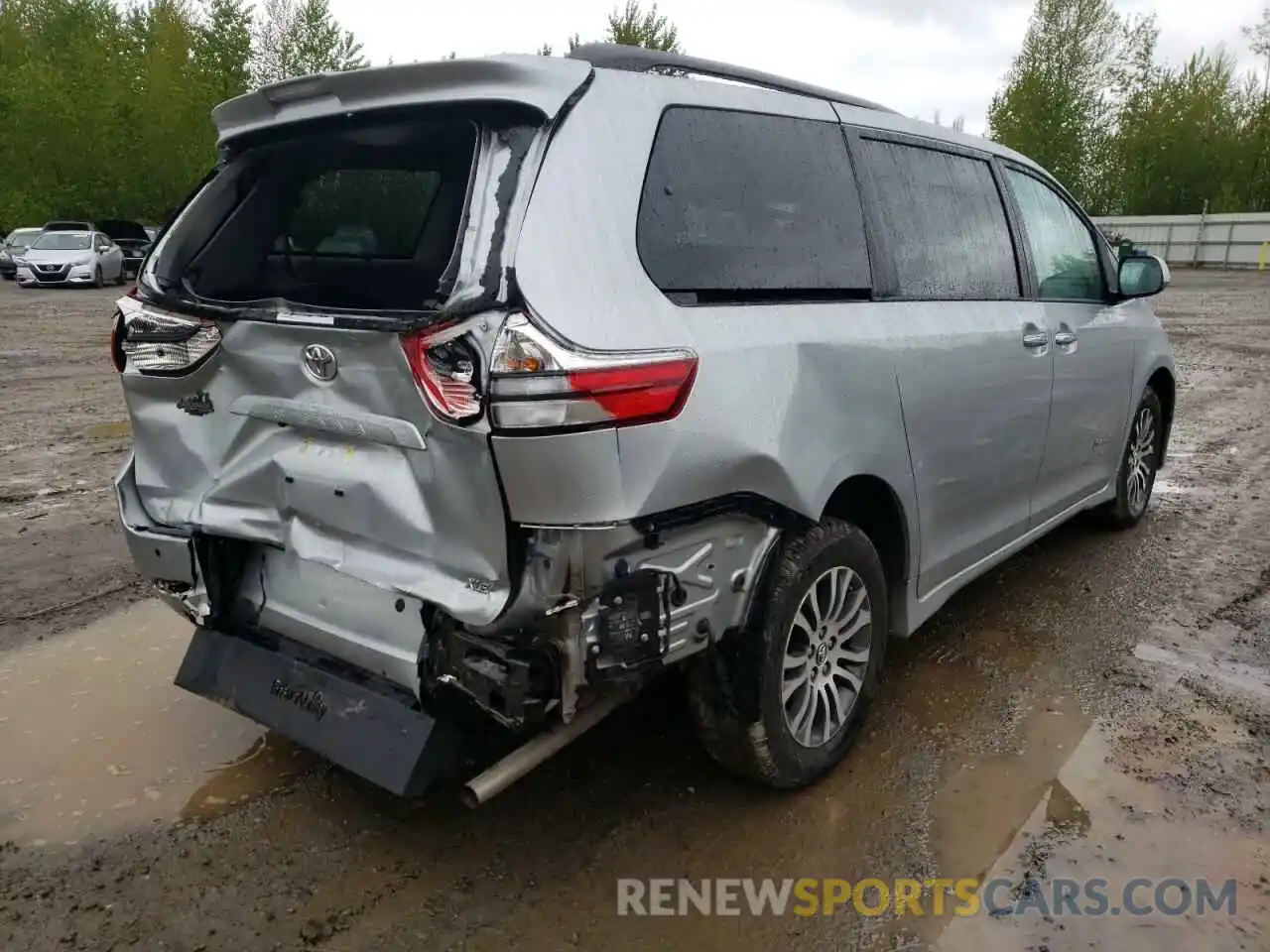 4 Фотография поврежденного автомобиля 5TDYZ3DC2LS041164 TOYOTA SIENNA 2020