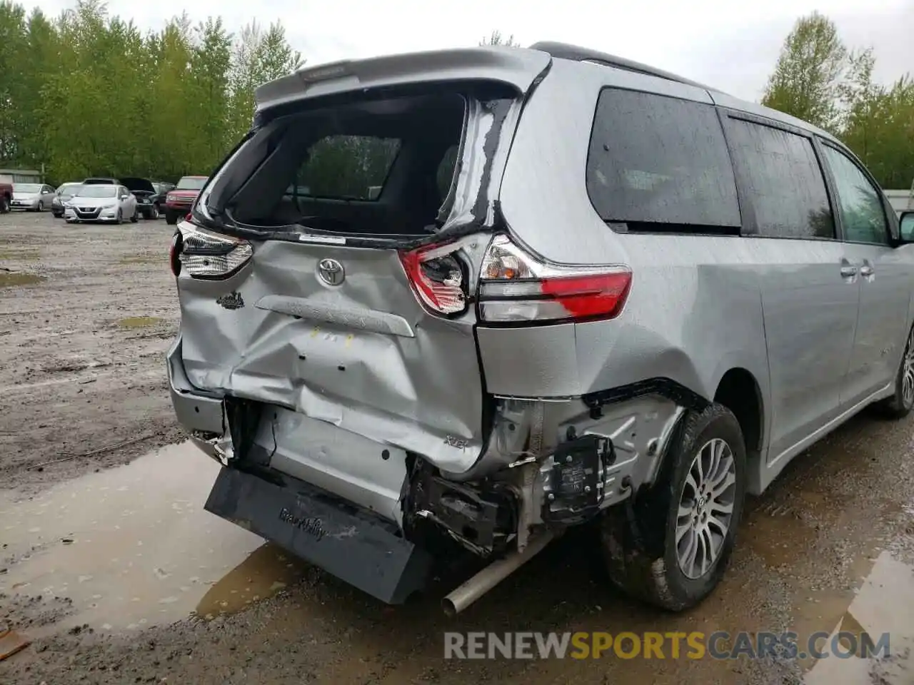 9 Фотография поврежденного автомобиля 5TDYZ3DC2LS041164 TOYOTA SIENNA 2020