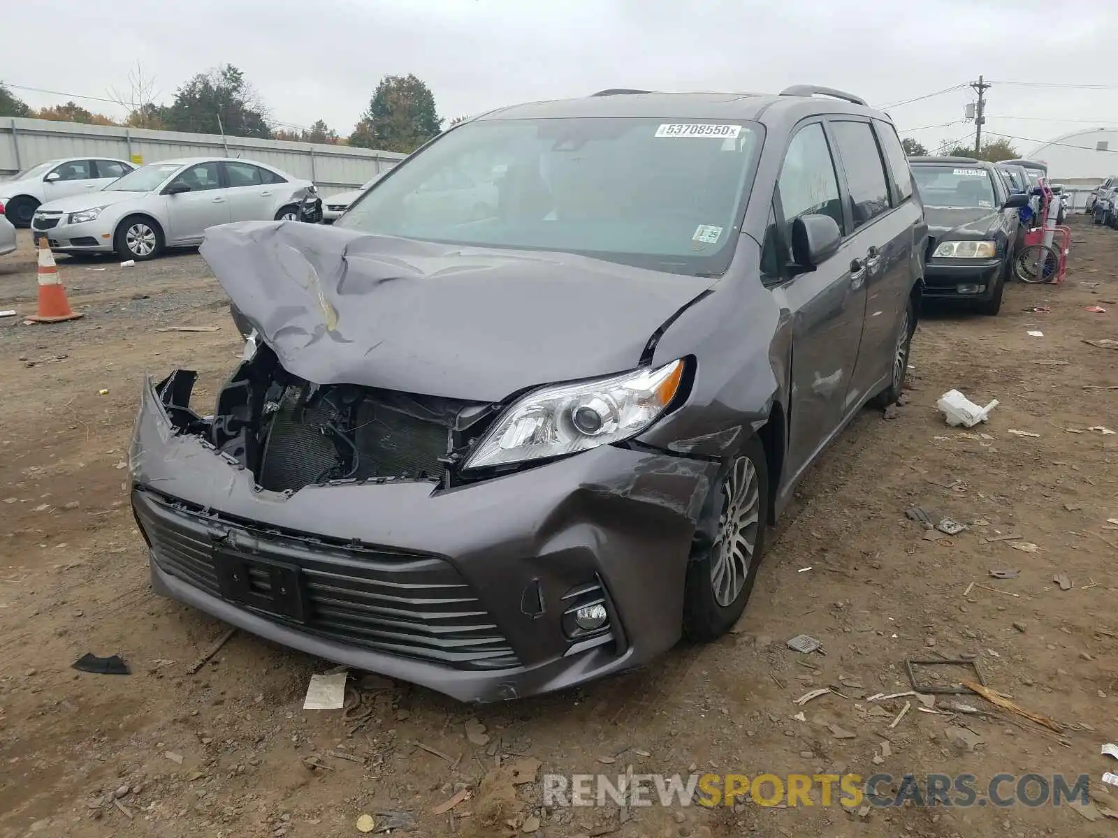 2 Photograph of a damaged car 5TDYZ3DC2LS041391 TOYOTA SIENNA 2020