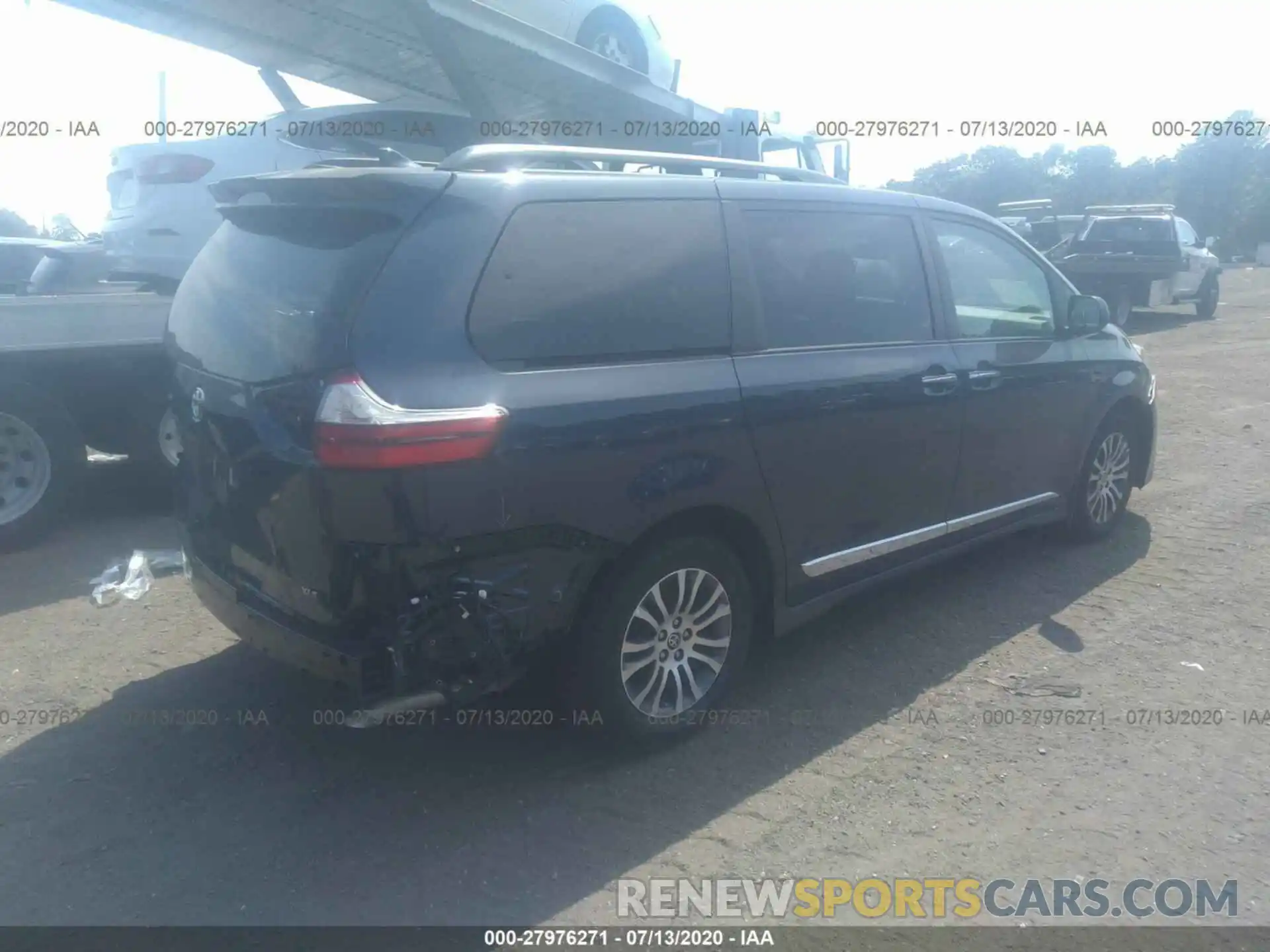 4 Фотография поврежденного автомобиля 5TDYZ3DC2LS058594 TOYOTA SIENNA 2020