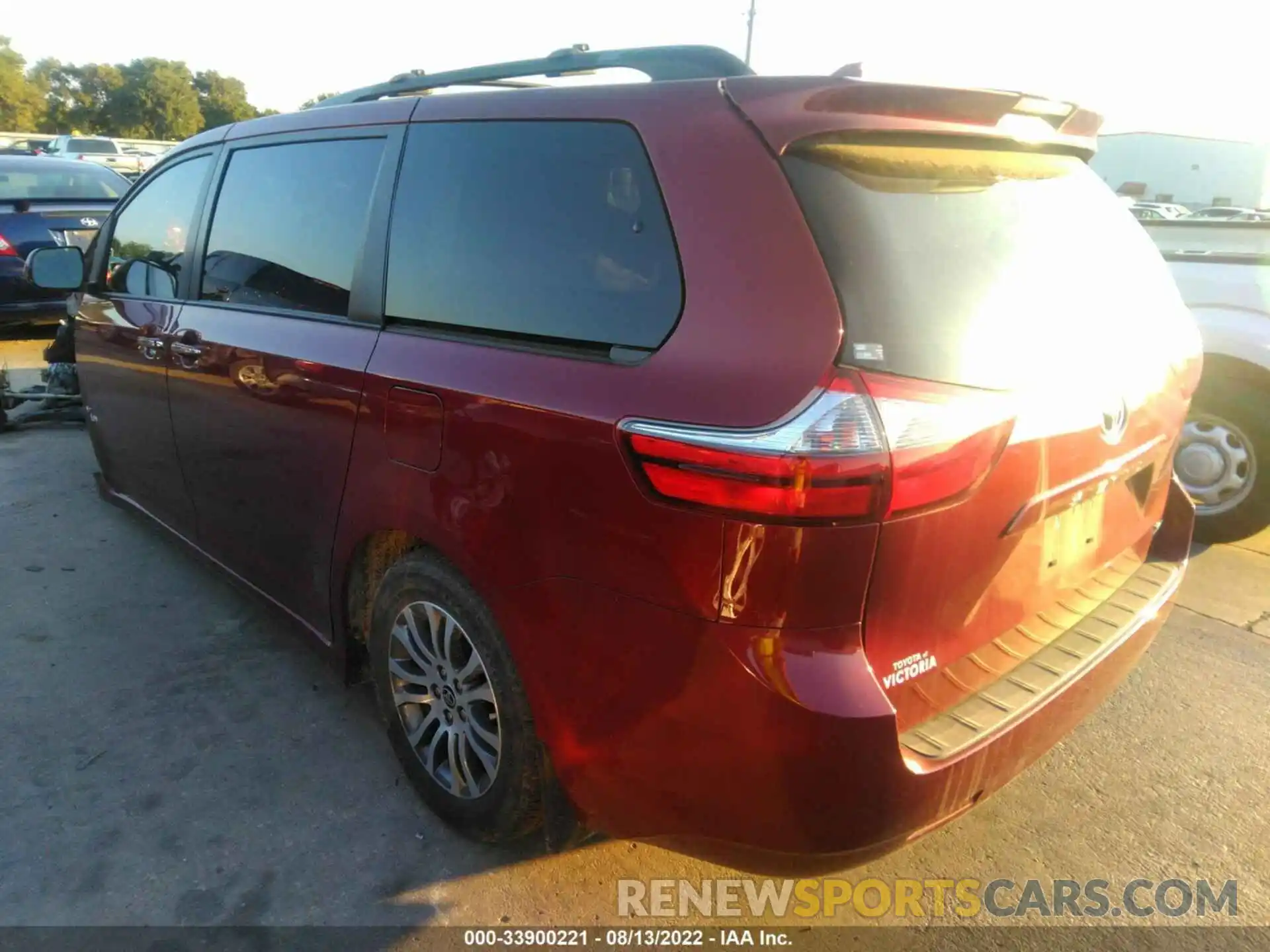 3 Фотография поврежденного автомобиля 5TDYZ3DC2LS062242 TOYOTA SIENNA 2020