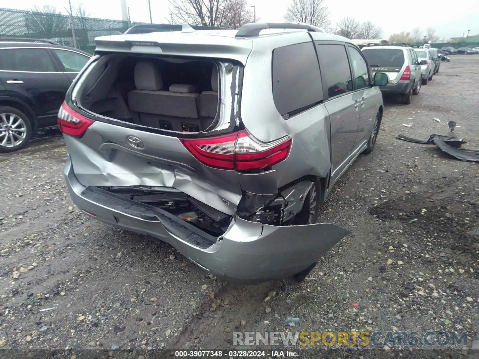 6 Фотография поврежденного автомобиля 5TDYZ3DC2LS073421 TOYOTA SIENNA 2020