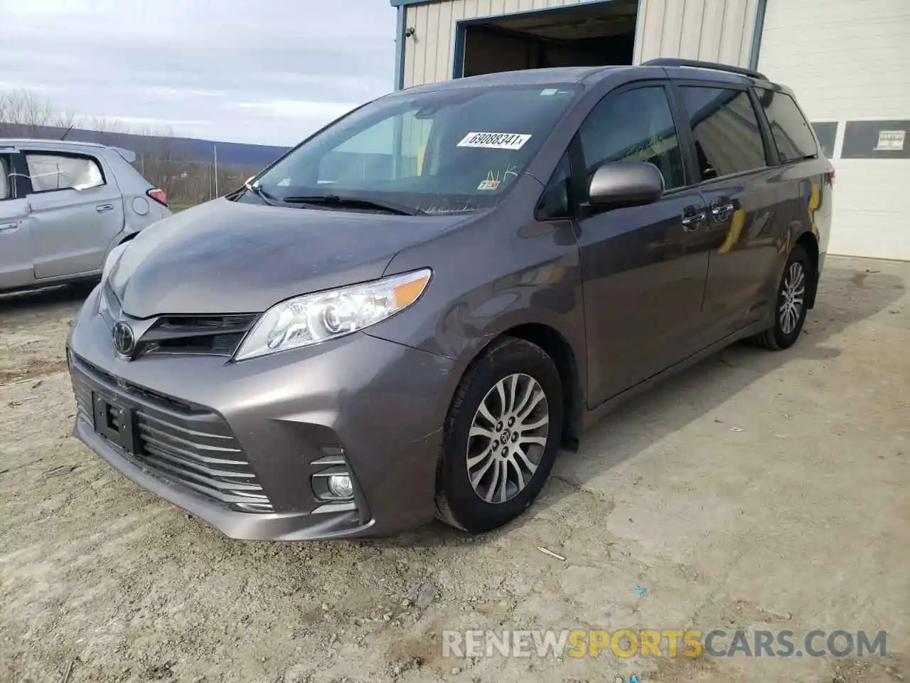 2 Photograph of a damaged car 5TDYZ3DC2LS076822 TOYOTA SIENNA 2020