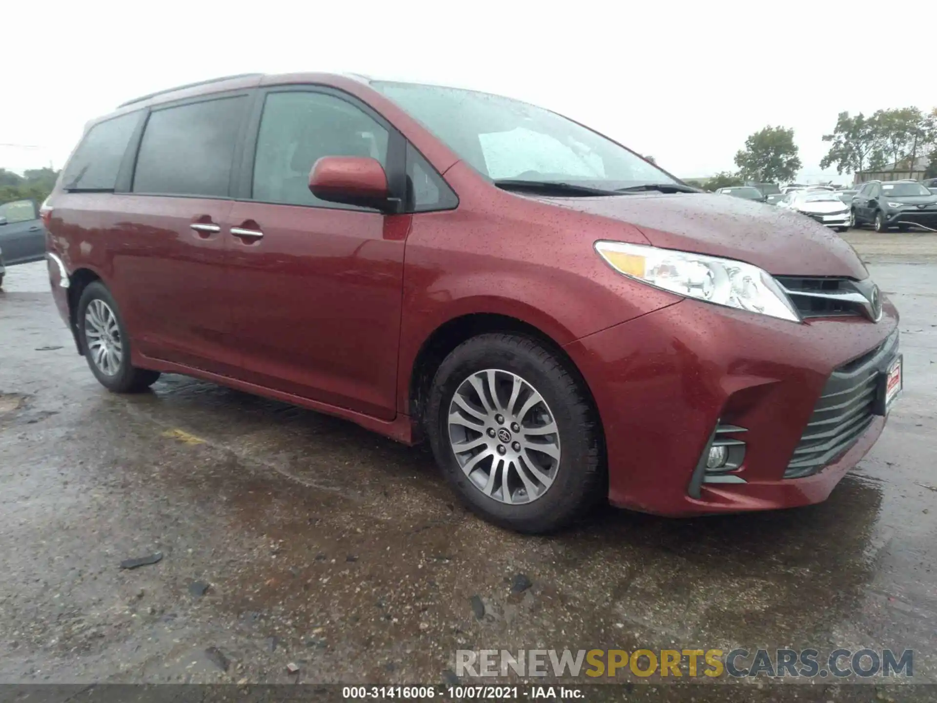 1 Photograph of a damaged car 5TDYZ3DC2LS079266 TOYOTA SIENNA 2020