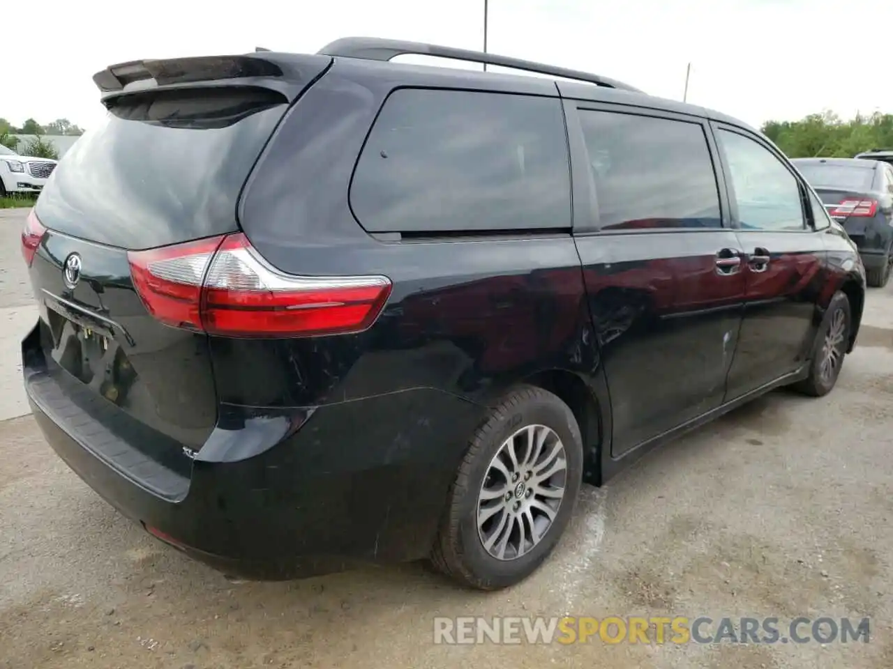 4 Фотография поврежденного автомобиля 5TDYZ3DC3LS024566 TOYOTA SIENNA 2020