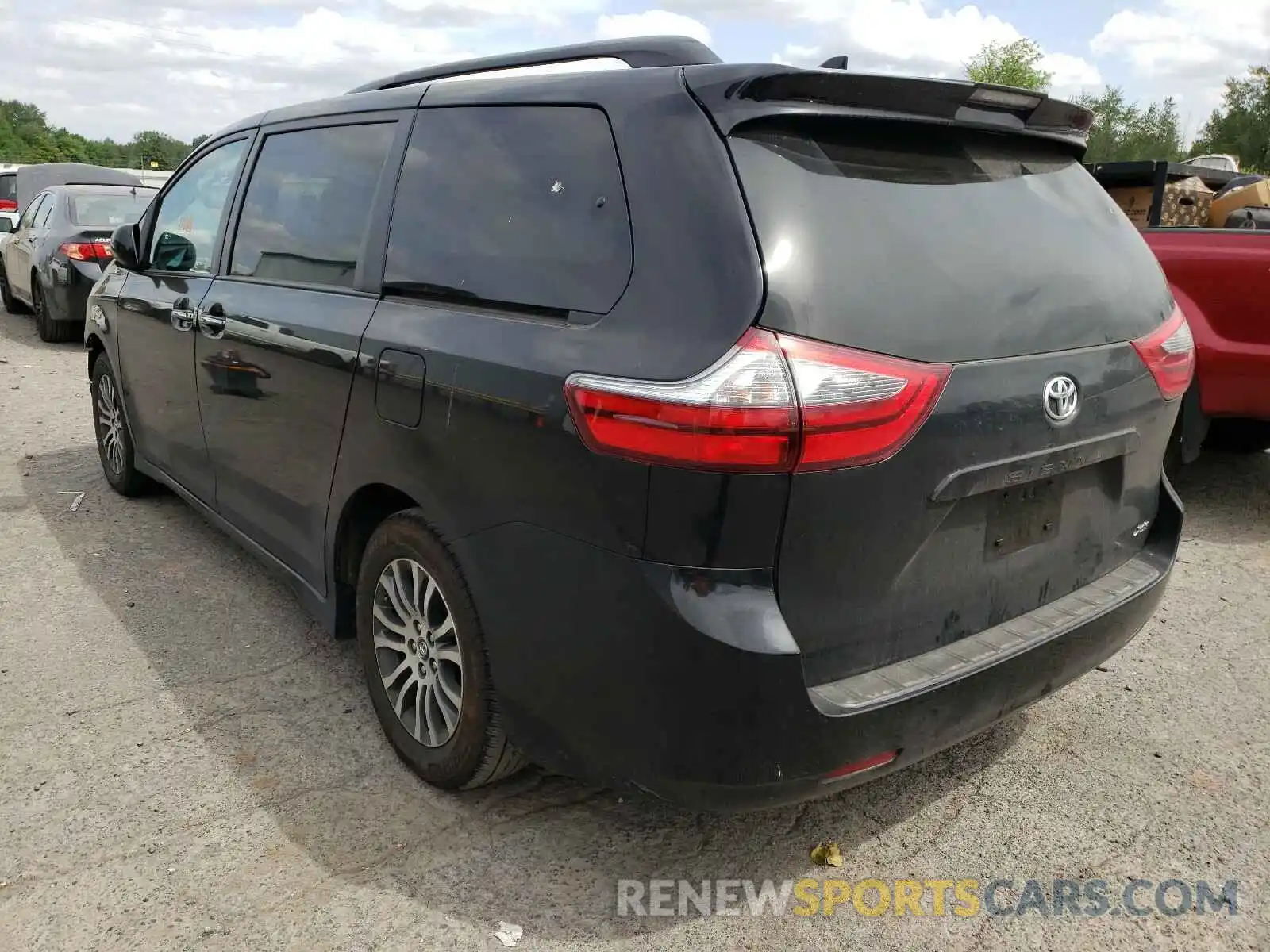 3 Фотография поврежденного автомобиля 5TDYZ3DC3LS025054 TOYOTA SIENNA 2020