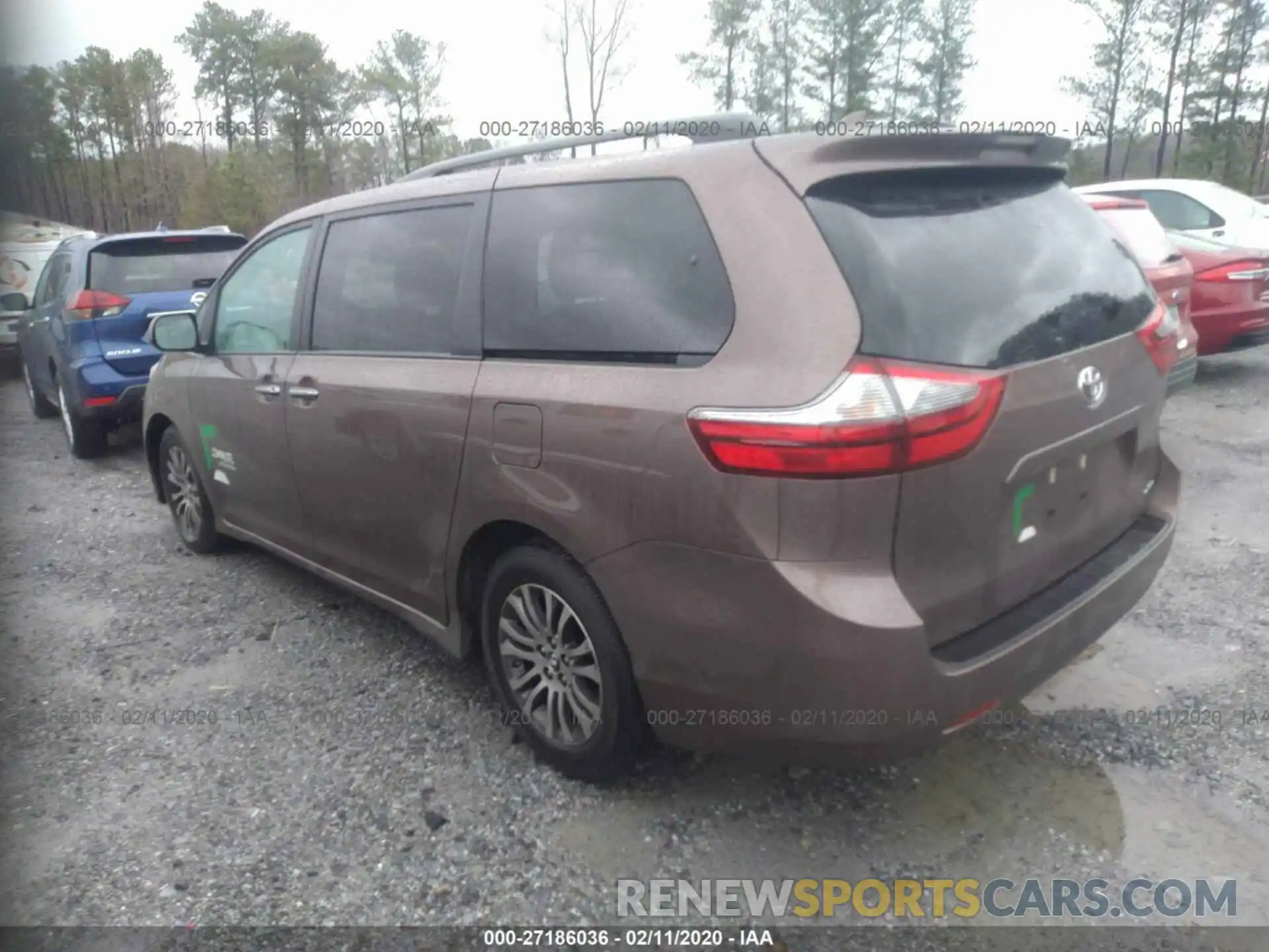 3 Photograph of a damaged car 5TDYZ3DC3LS042288 TOYOTA SIENNA 2020