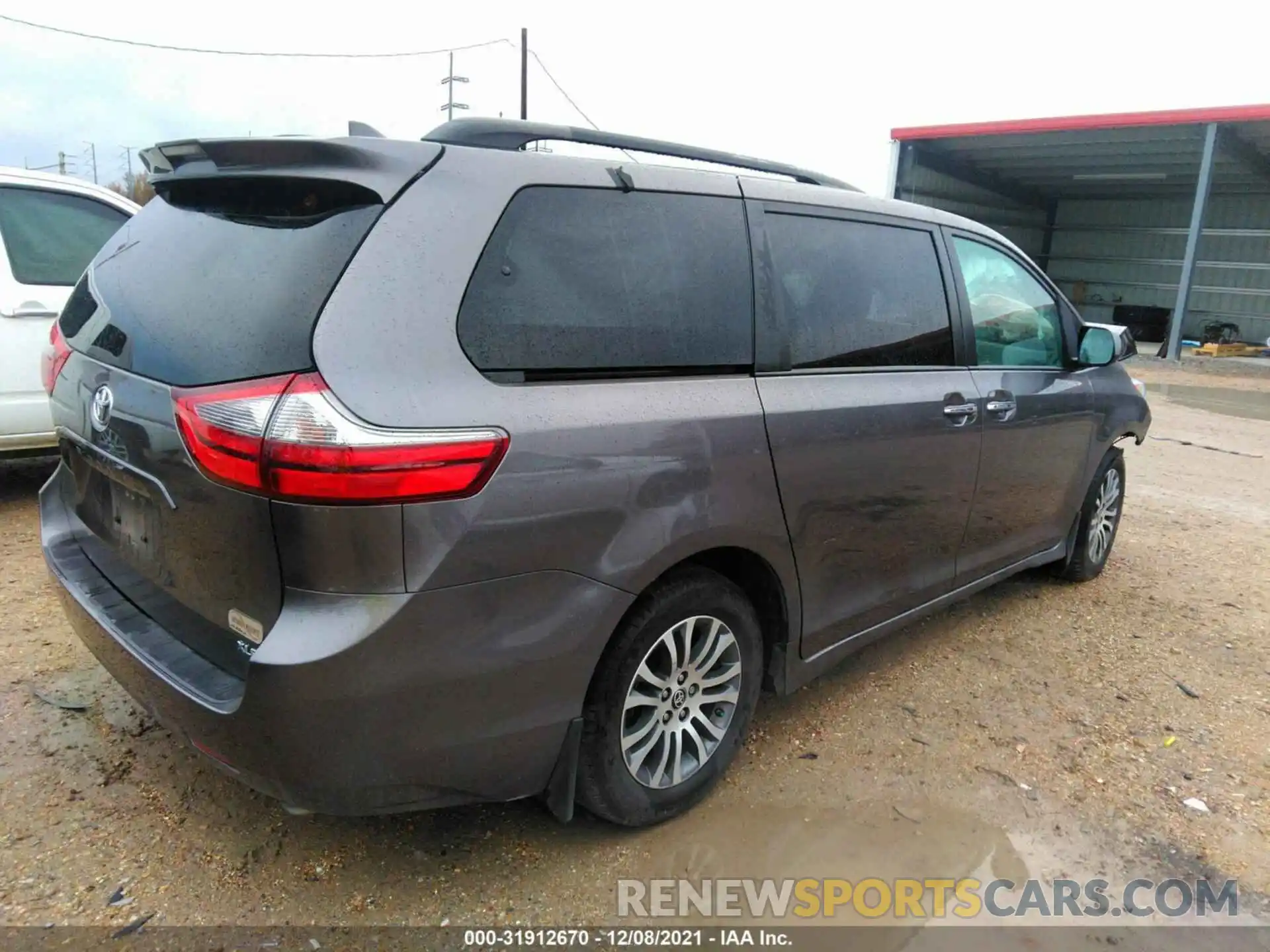 4 Фотография поврежденного автомобиля 5TDYZ3DC3LS060970 TOYOTA SIENNA 2020