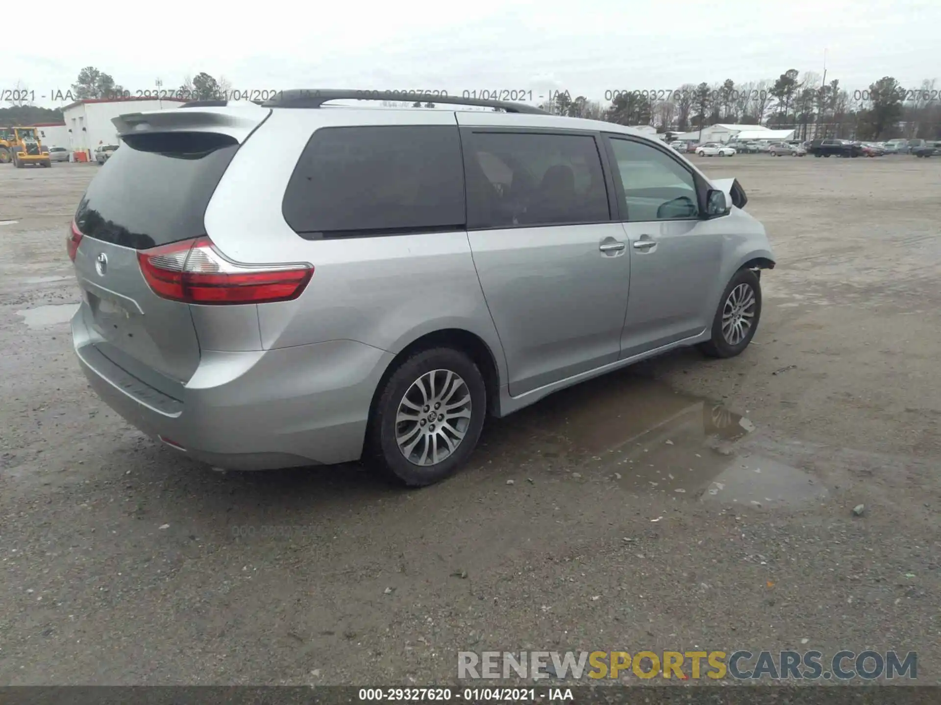 2 Фотография поврежденного автомобиля 5TDYZ3DC3LS069474 TOYOTA SIENNA 2020