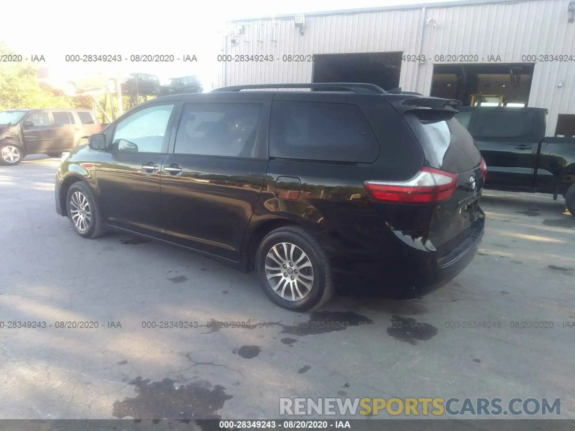 3 Фотография поврежденного автомобиля 5TDYZ3DC4LS033941 TOYOTA SIENNA 2020